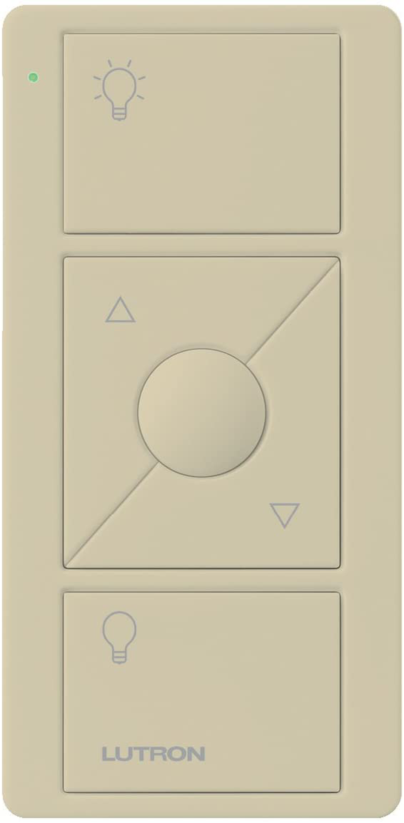 Lutron 3-Button with Raise/Lower Pico Remote for Caseta Wireless Smart Lighting Dimmer Switch, PJ2-3BRL-WH-L01R, White Arts & Entertainment > Party & Celebration > Gift Giving Lutron Ivory