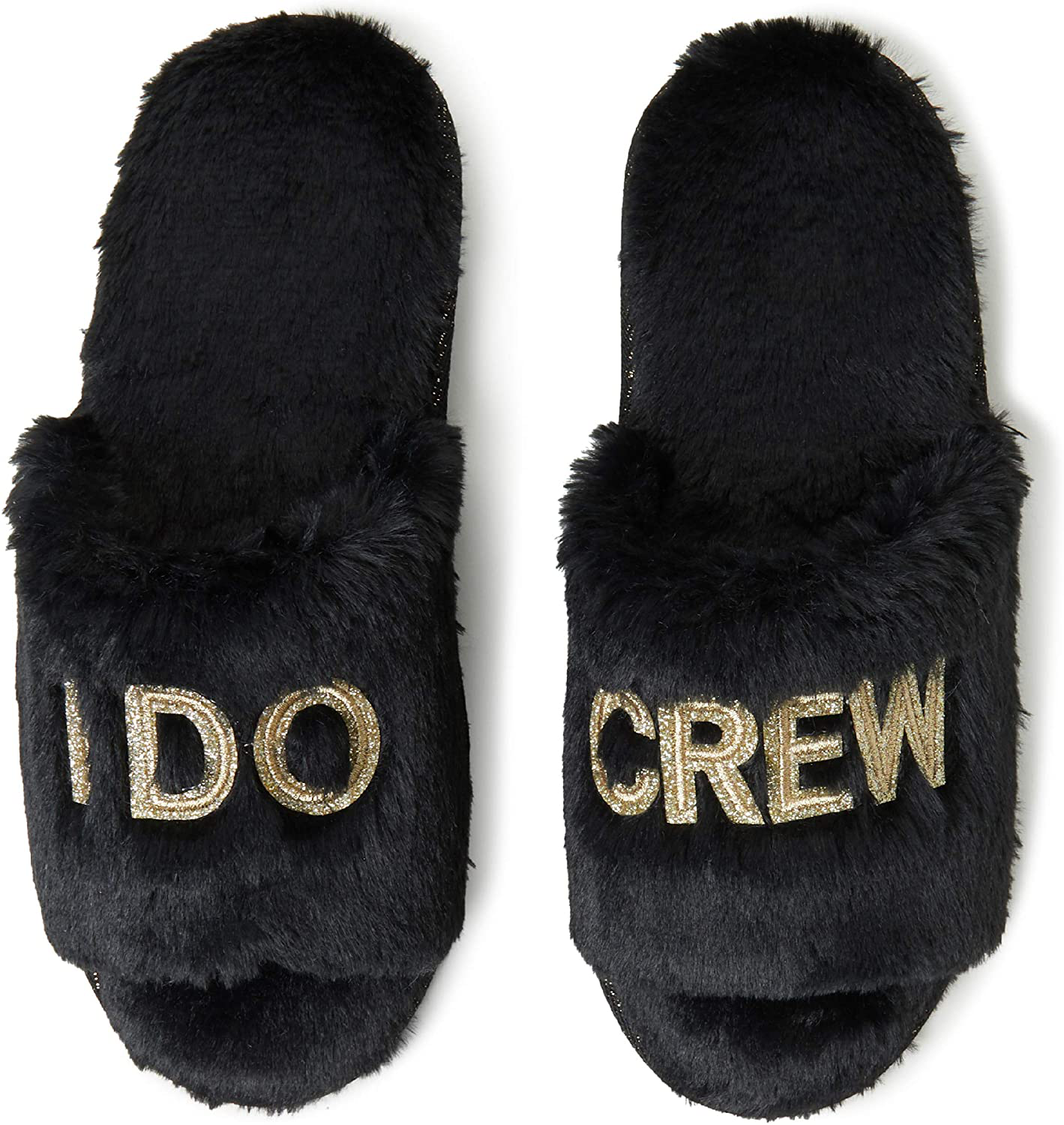 Dearfoams Women's Bridal I Do & I Do Crew Giftable Slide Slipper Arts & Entertainment > Party & Celebration > Gift Giving Dearfoams I Do Crew Medium