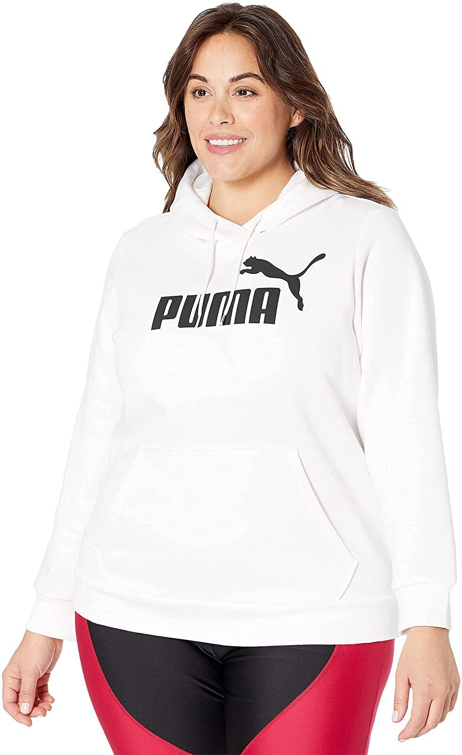 PUMA Women'S Essentials Logo Fleece Hoodie Apparel & Accessories > Clothing > Activewear Kylie Max