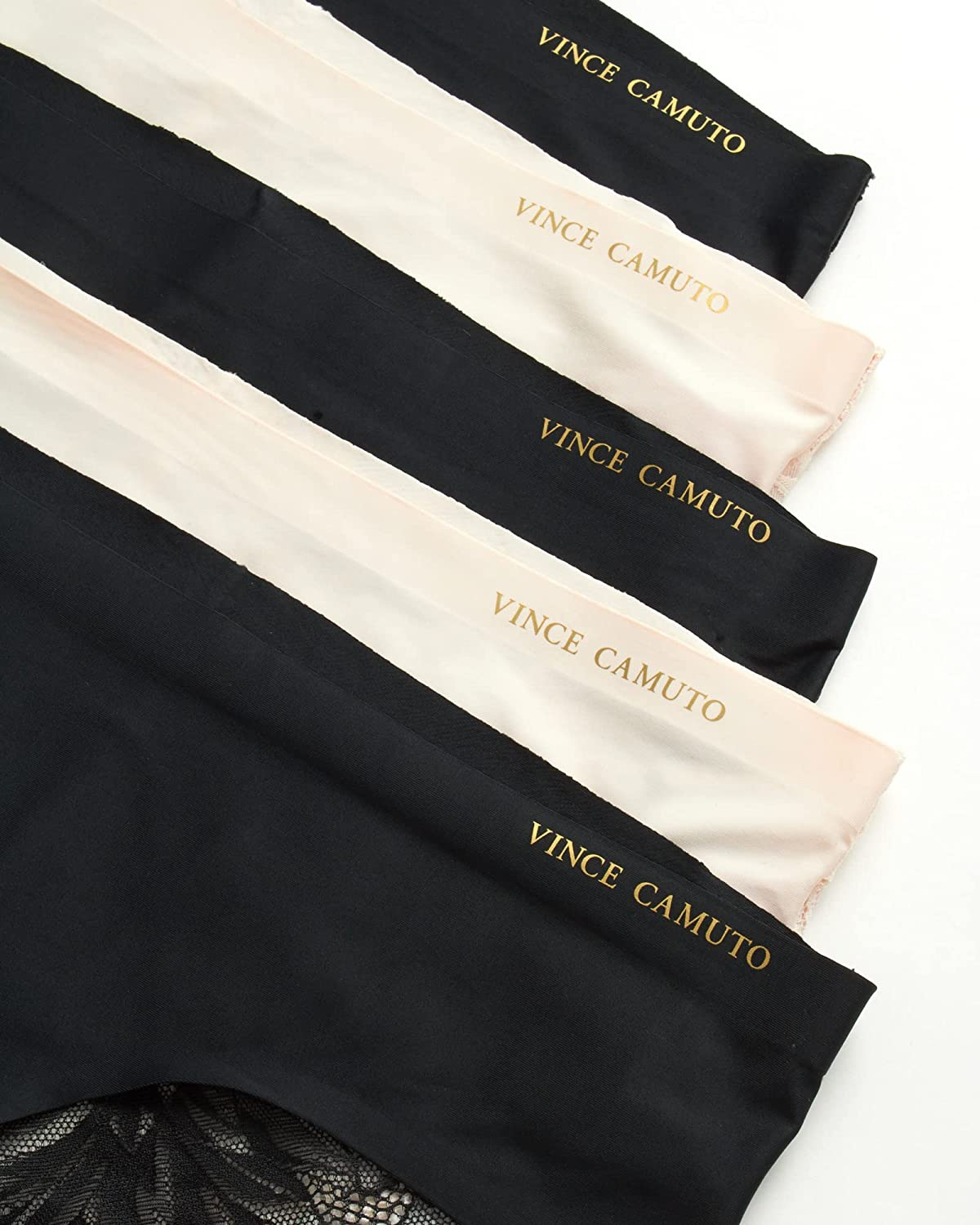 Vince Camuto Women'S No Show Microfiber Hipster Panty Underwear Multi-Pack Apparel & Accessories > Clothing > Underwear & Socks > Underwear Vince Camuto