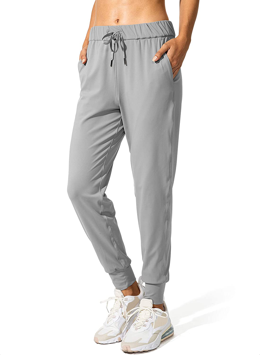 SANTINY Women'S Joggers Pants with Pockets Drawstring Running Sweatpants for Women Lounge Workout Jogging Apparel & Accessories > Clothing > Activewear Kylie Max