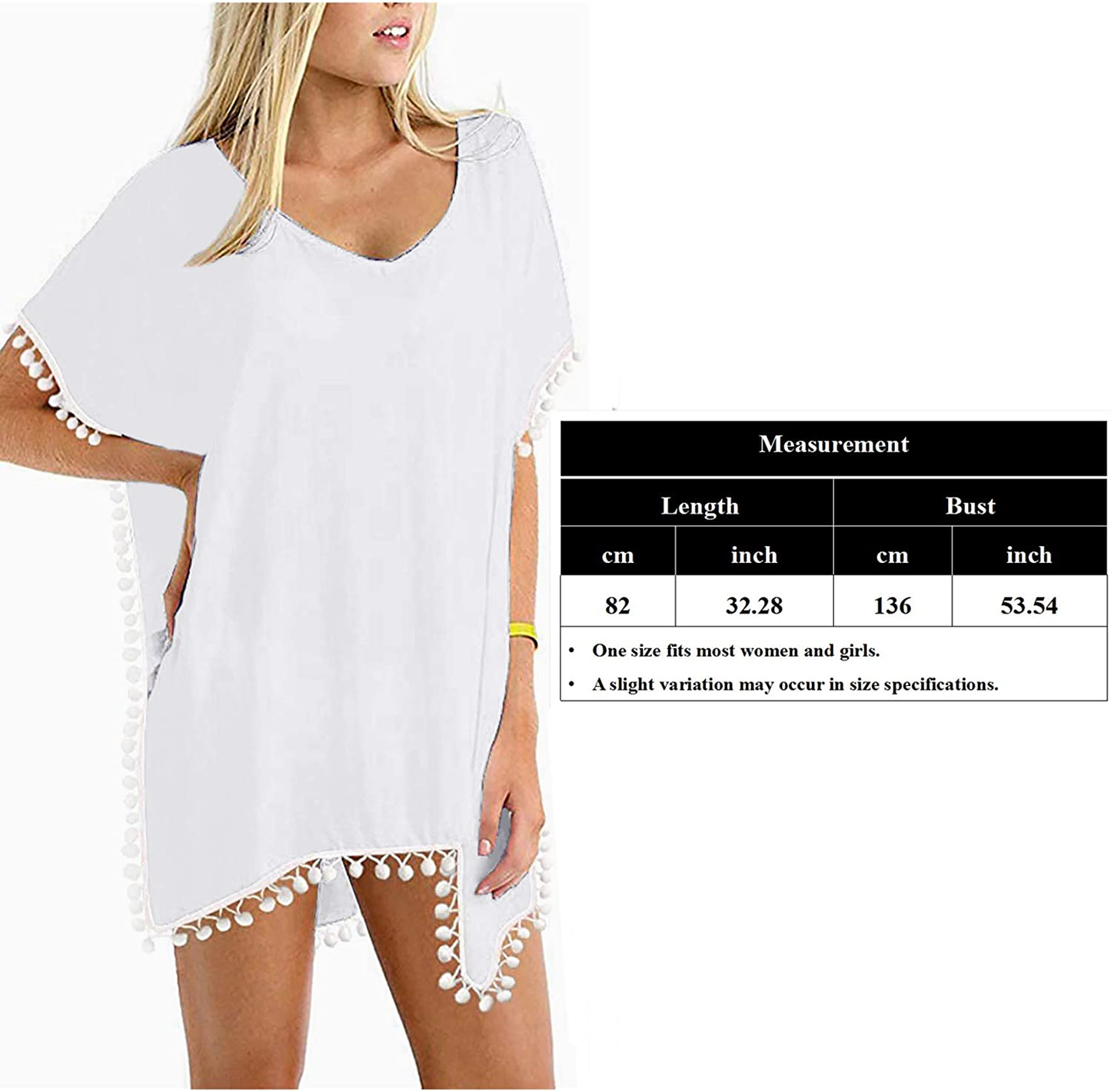 Chalier Bathing Suit Coverups for Women Chiffon Swimwear Bikini Swimsuit Beach Cover Ups Apparel & Accessories > Clothing > Swimwear Kylie Max