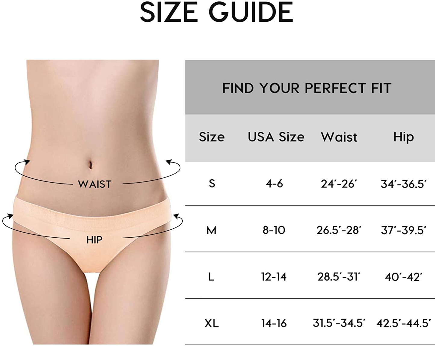 Dlala 7 Pack Womens Underwear Cotton Bikini Panties Seamless Underwear Soft Stretch Cheekini Hipster Briefs  Dlala
