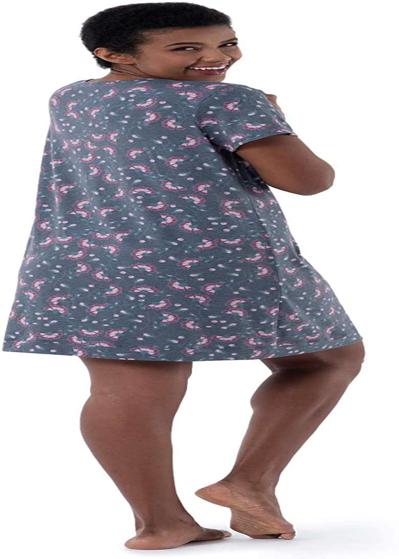 Fruit of the Loom Women'S Super Soft and Breathable Sleep Shirt Apparel & Accessories > Clothing > Sleepwear & Loungewear > Nightgowns Kylie Max