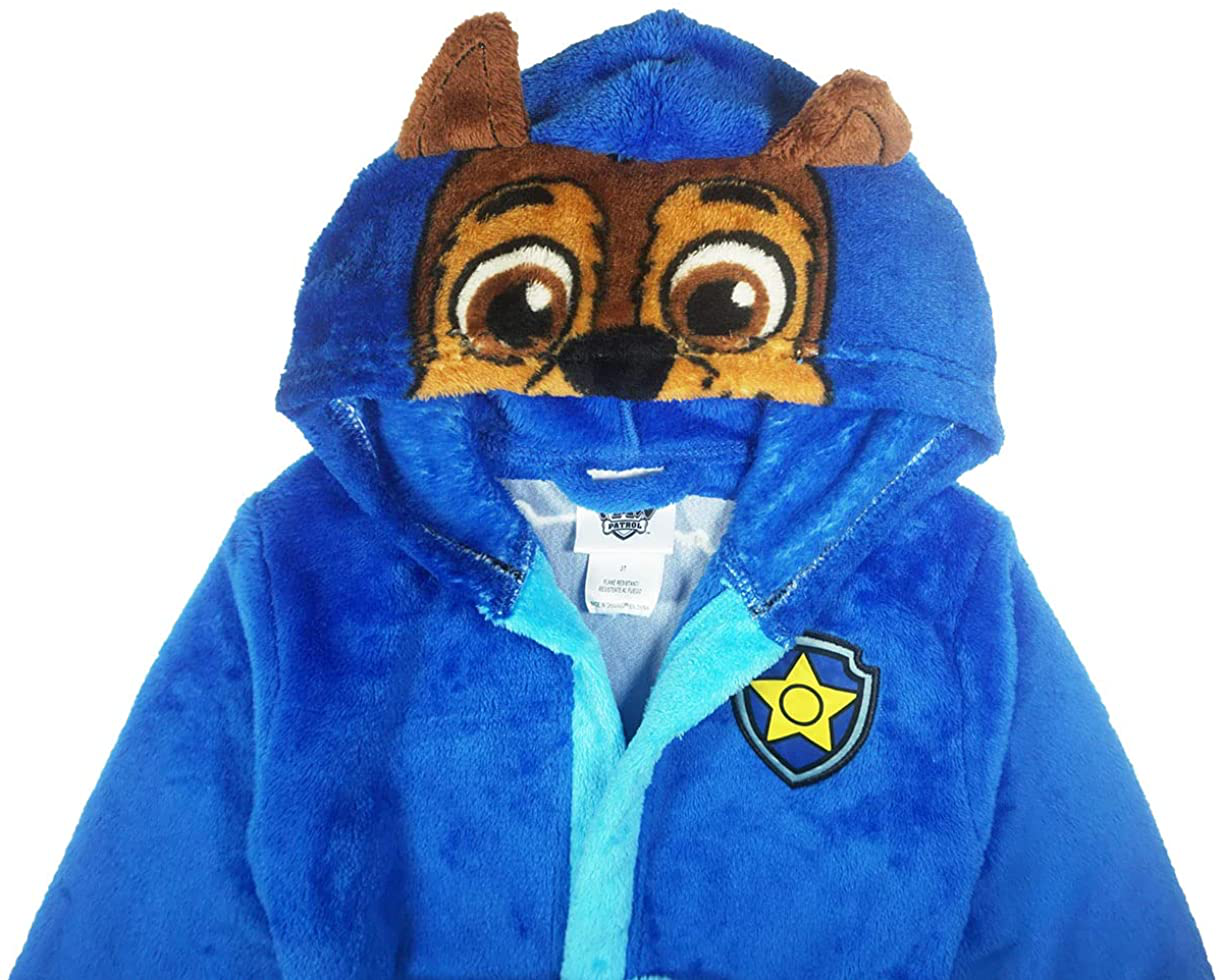 Nickelodeon Toddler Boys Paw Patrol 3D Plush Robe Apparel & Accessories > Clothing > Sleepwear & Loungewear > Robes Kylie Max