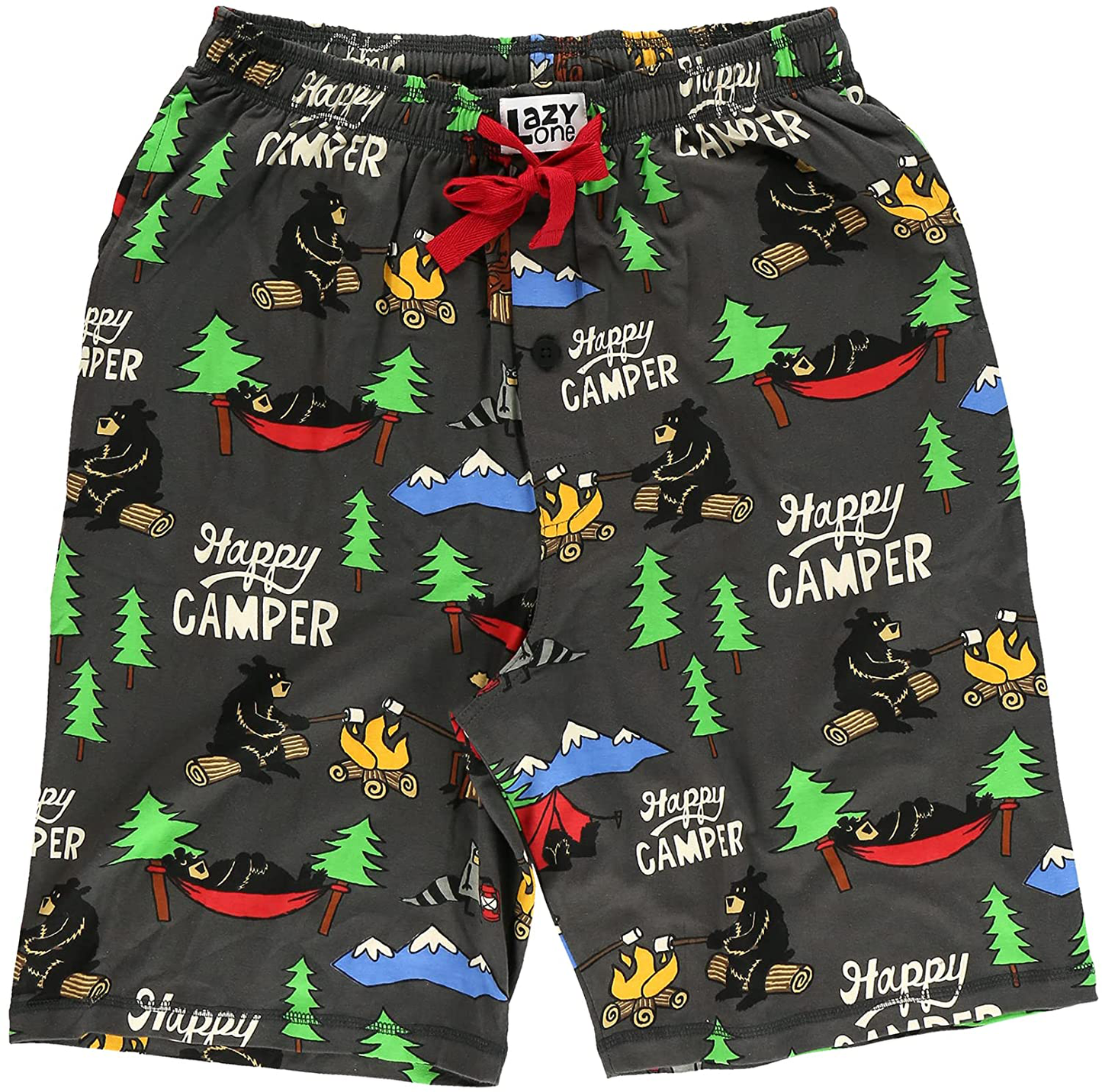 Lazy One Pajama Shorts for Men, Men'S Separate Bottoms, Cotton Loungewear Apparel & Accessories > Clothing > Sleepwear & Loungewear > Pajamas Kylie Max