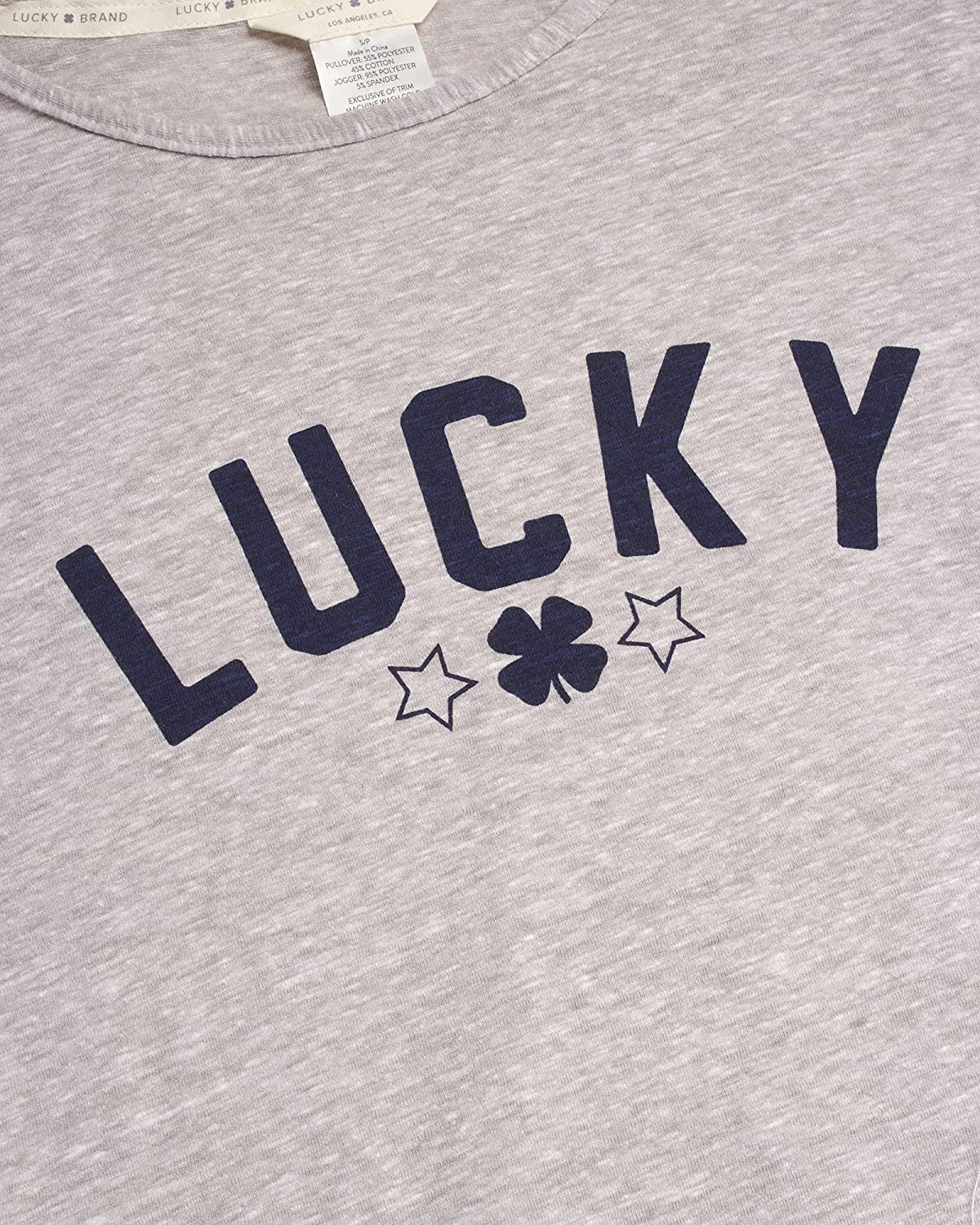 Lucky Brand Women's Pajamas - 2 Piece Scoop Neck Sleep and Lounge Set (Size: S-XL) Apparel & Accessories > Clothing > Sleepwear & Loungewear > Pajamas Lucky Brand