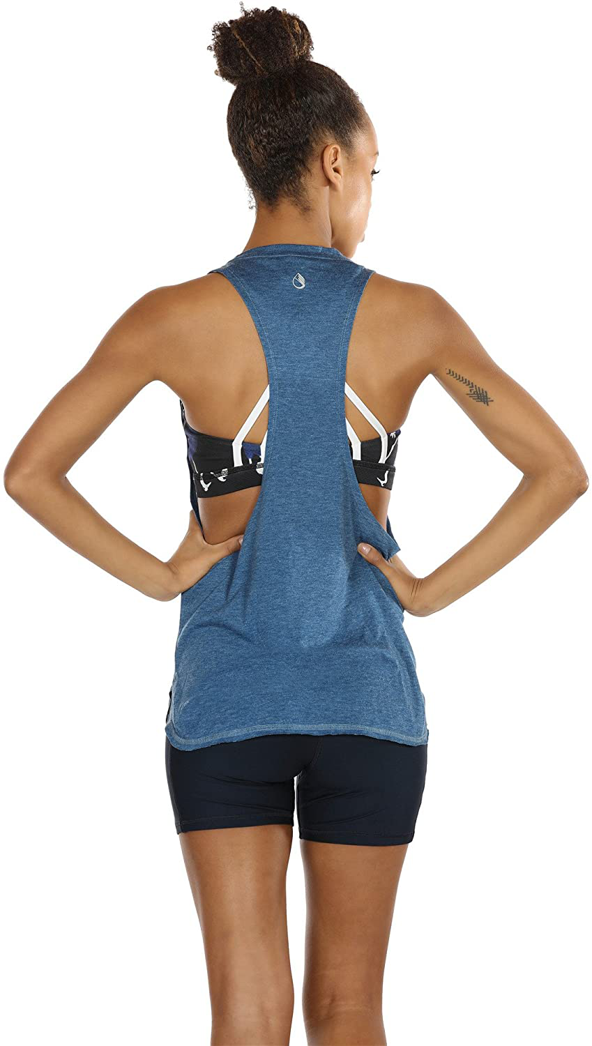 Icyzone Workout Tank Tops for Women - Running Muscle Tank Sport Exercise Gym Yoga Tops Athletic Shirts(Pack of 3) Apparel & Accessories > Clothing > Activewear Kylie Max
