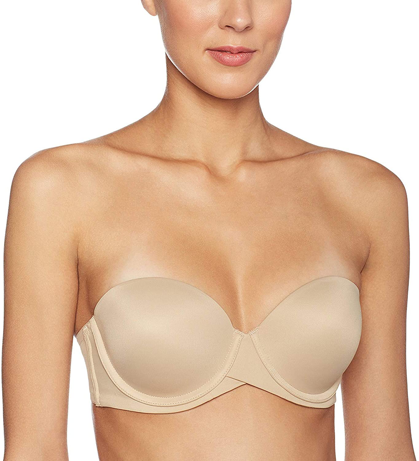 Maidenform Women's Stay Put Strapless Bra Se6990 Apparel & Accessories > Clothing > Underwear & Socks > Bras Maidenform Body Beige 34B