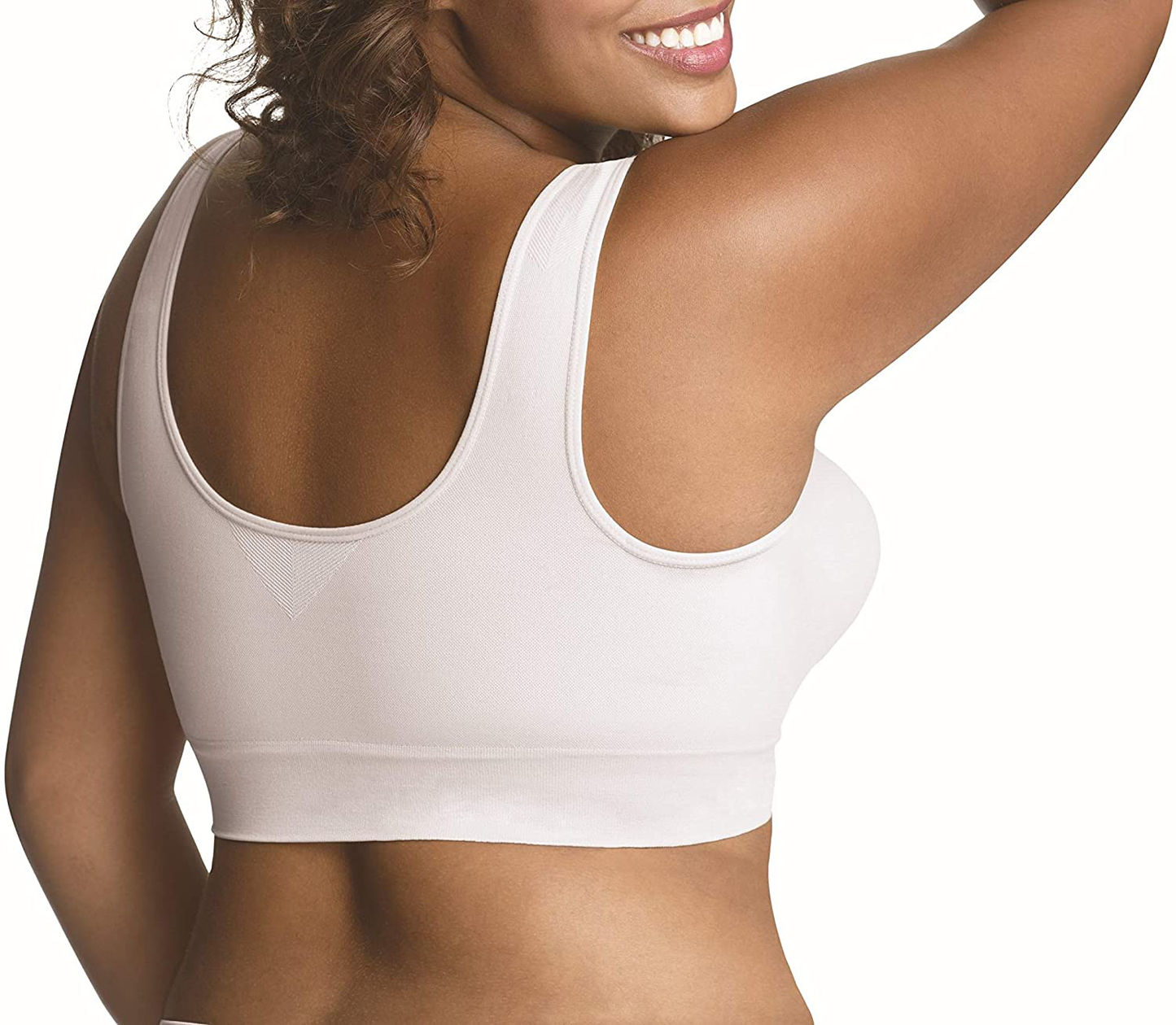 Just My Size Women'S Pure Comfort plus Size Bra MJ1263 Apparel & Accessories > Clothing > Underwear & Socks > Bras Kylie Max