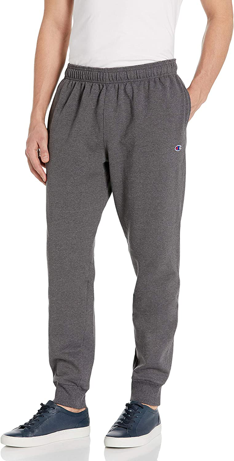 Champion Men'S Powerblend Sweats Retro Jogger Pants Apparel & Accessories > Clothing > Activewear Kylie Max