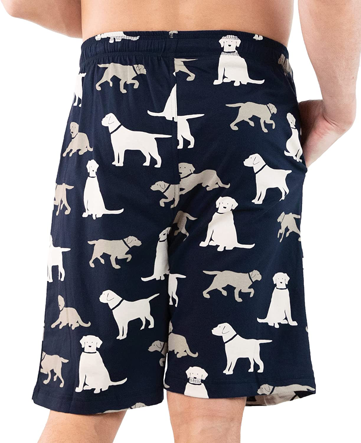 Lazy One Pajama Shorts for Men, Men'S Separate Bottoms, Cotton Loungewear Apparel & Accessories > Clothing > Sleepwear & Loungewear > Pajamas Kylie Max