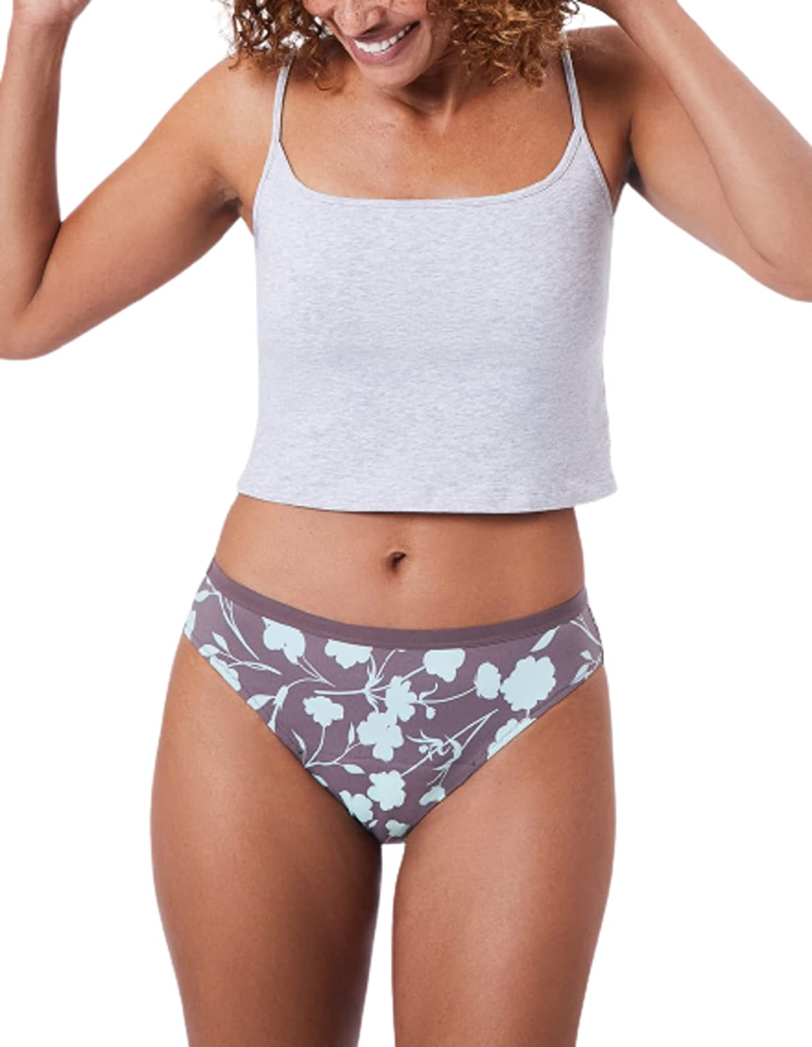 Speax by Thinx Bikini Women'S Underwear for Bladder Leak Protection | Incontinence Underwear for Women | Moderate Absorbency Apparel & Accessories > Clothing > Underwear & Socks > Underwear Speax Blossom X-Large