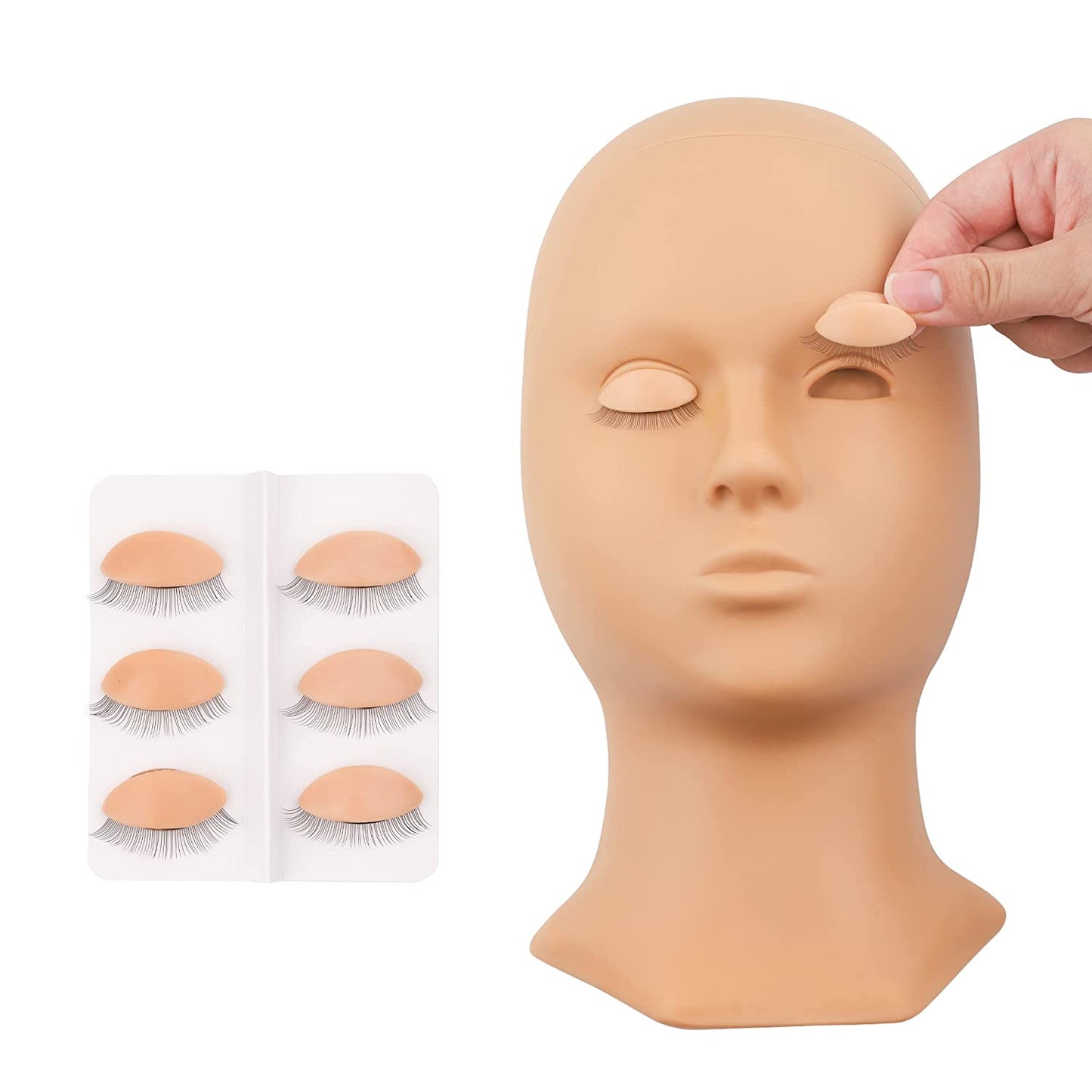 Eyelash Extension Supplies Acrylic Lashes-Holder Pad Eye Individual Lashes Makeup Tools Palette 1Pcs Lash Extension Glue Pallet Holder Card Professional Salon Use by GEMERRY Health & Beauty > Personal Care > Cosmetics > Cosmetic Tools > Makeup Tools GEMERRY Light Brown