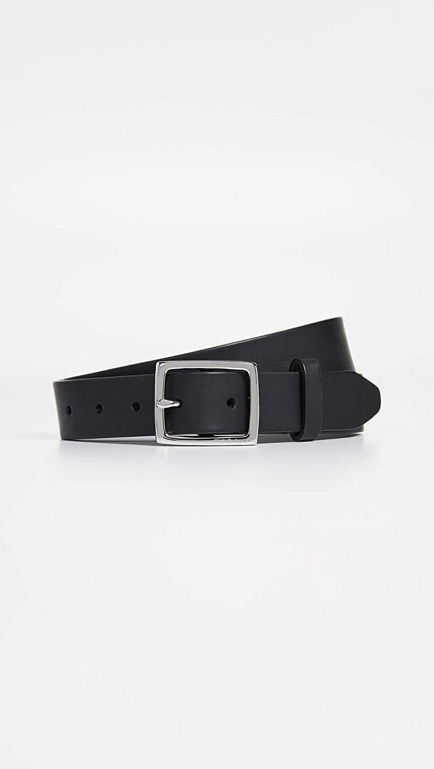 Rag & Bone Women'S Boyfriend Belt, Black, S Apparel & Accessories > Clothing Accessories > Belts rag & bone
