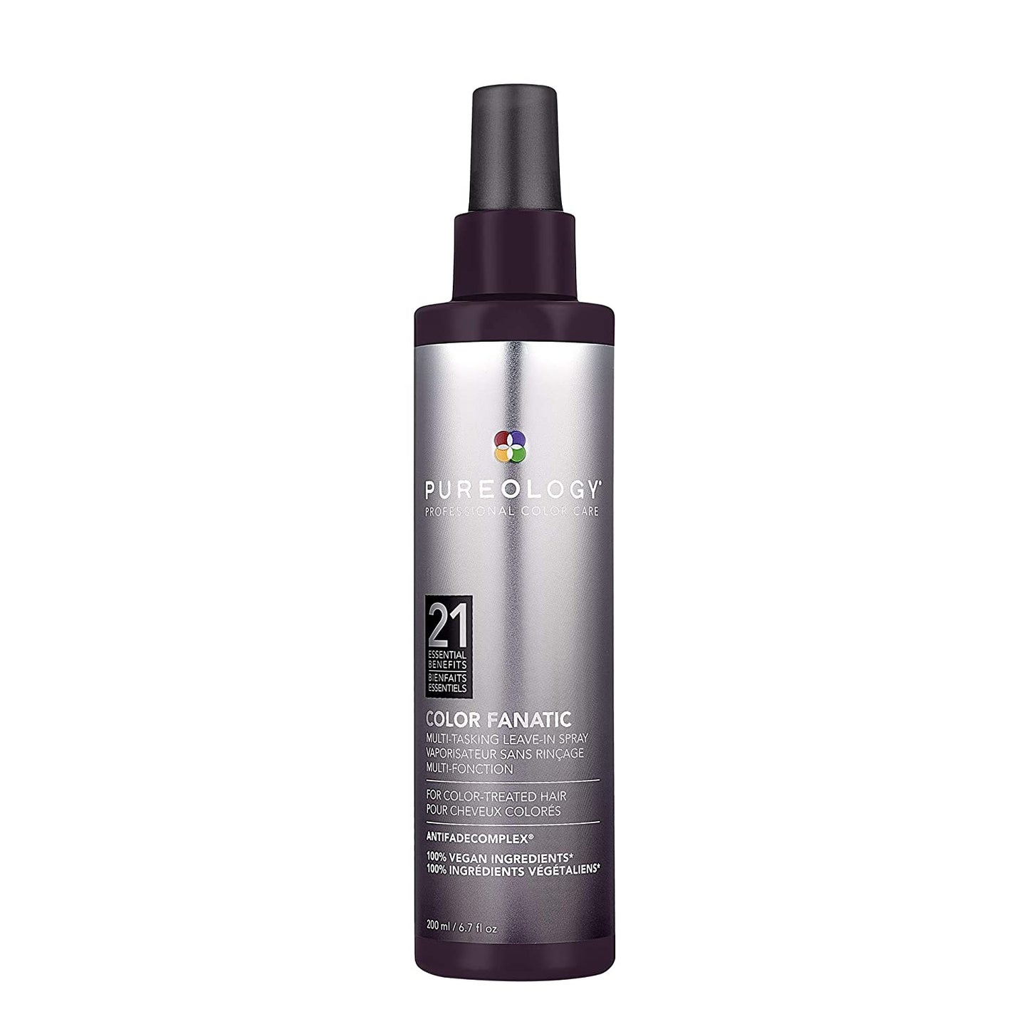Pureology Color Fanatic Leave-In Conditioner Hair Treatment Detangler Spray | Protects Hair Color from Fading | Heat Protectant | Vegan Health & Beauty > Personal Care > Hair Care Pureology 6.8 Fl Oz (Pack of 1)