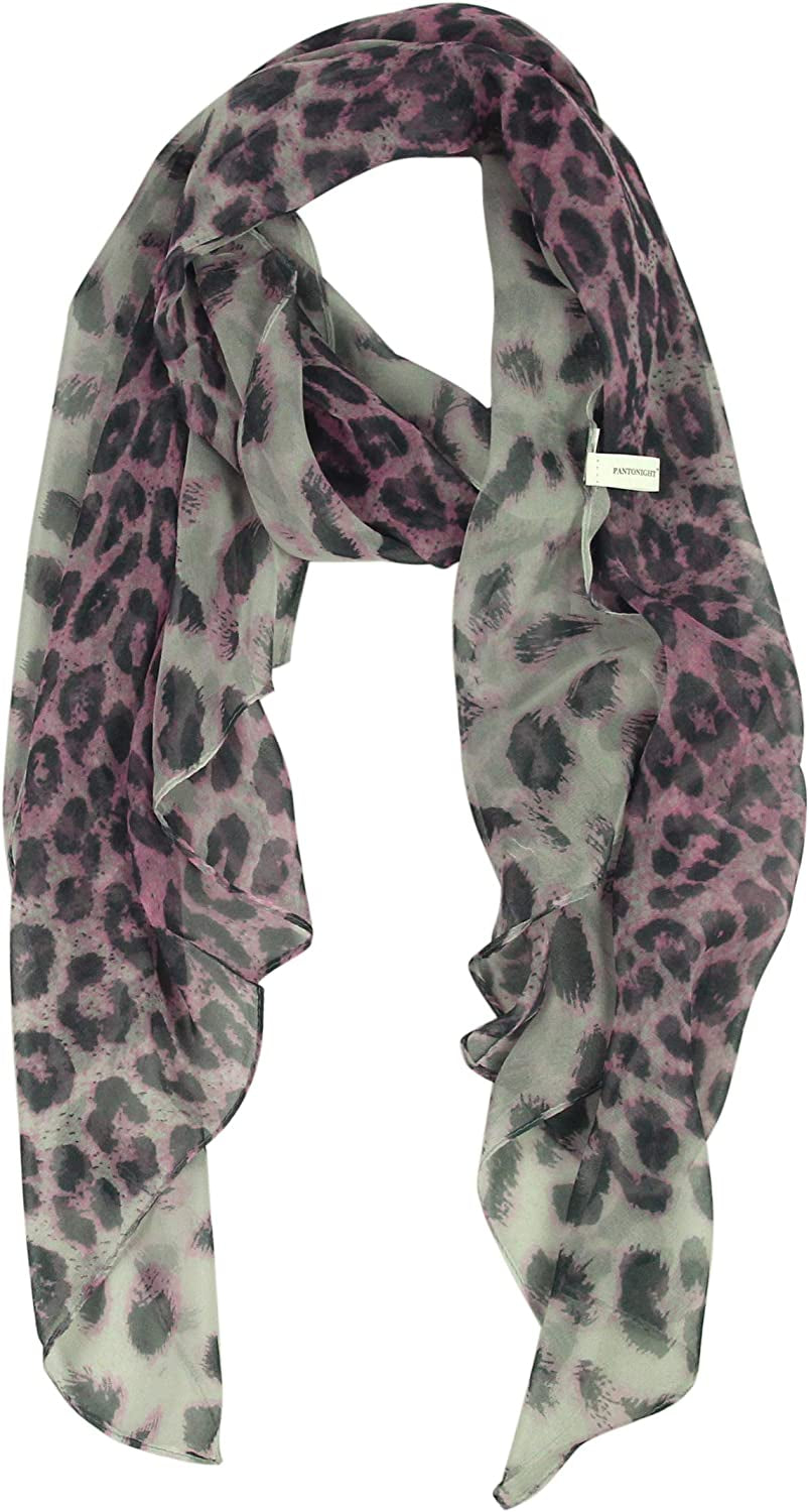 Long Chiffon Fashion Scarf - Pantonight Lightweight Chiffon Sheer for Women Apparel & Accessories > Clothing Accessories > Scarves & Shawls PANTONIGHT No.788