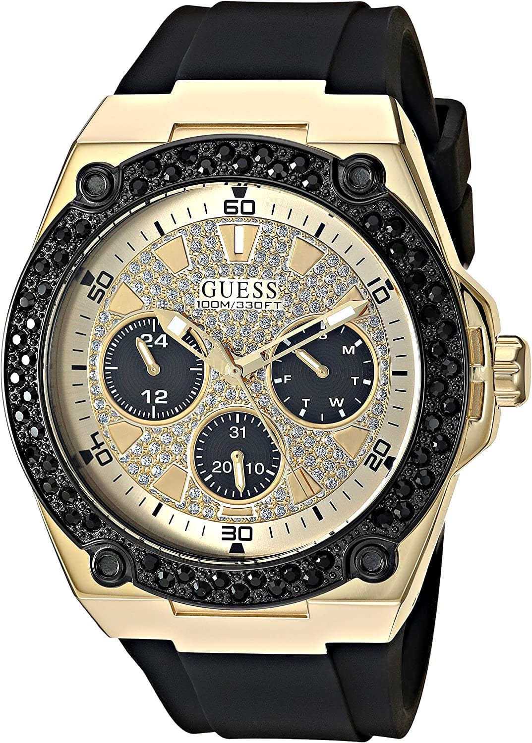 45MM Sport Watch Black/Gold