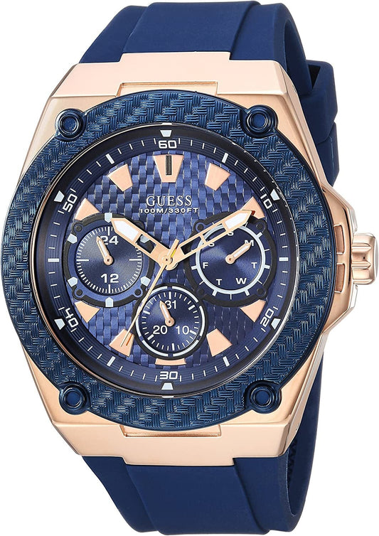 45MM Sport Watch Rose Gold-Tone/Blue
