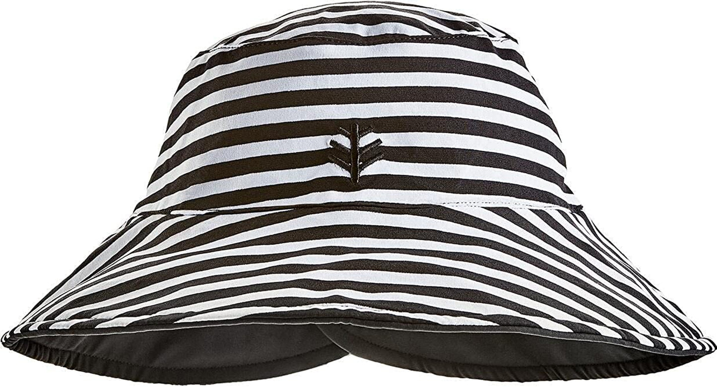 Coolibar UPF 50+ Women'S Ariel Reversible Pool Hat - Sun Protective Apparel & Accessories > Clothing Accessories > Hats Coolibar