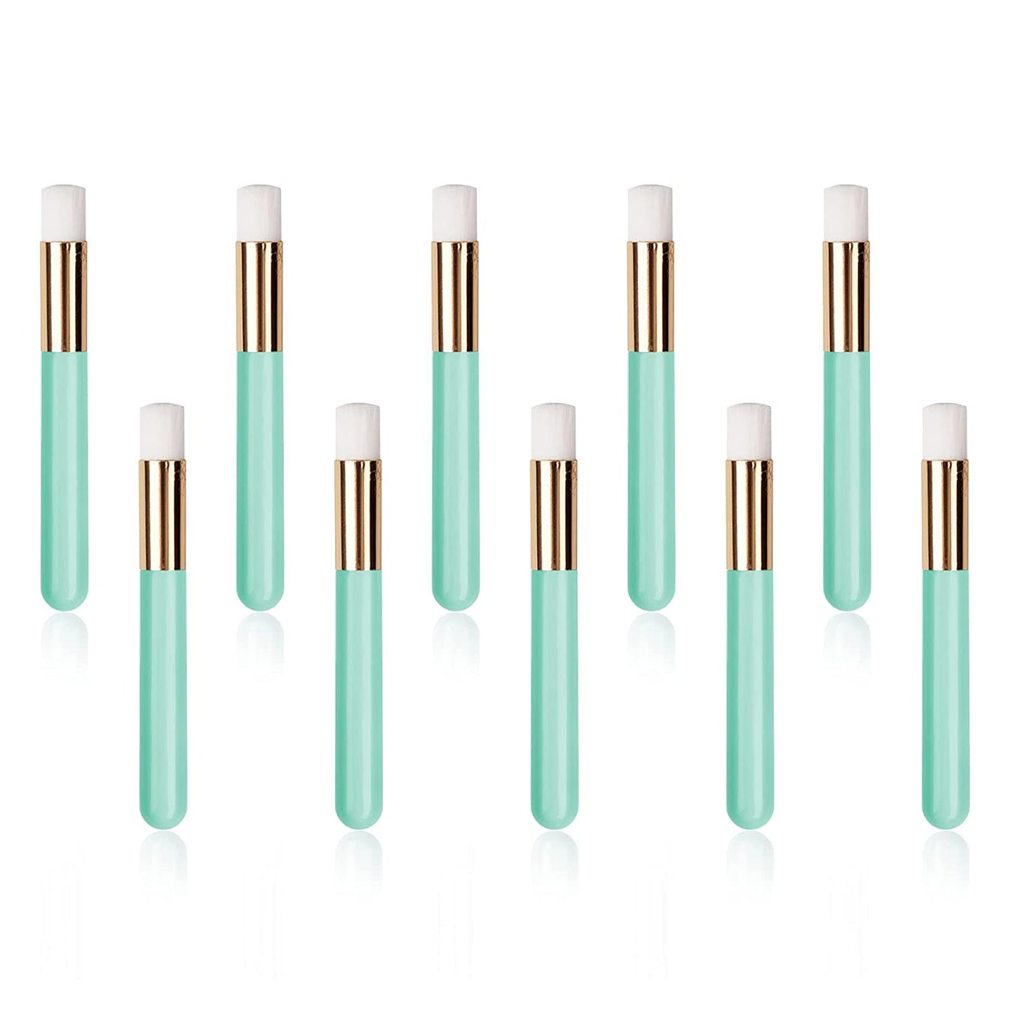 Lash Shampoo Brushes, 10 Pieces Eyelash Extension Cleansing Brush Peel off Blackhead Remover Tool Facial Cleansing Brushes Nose Pore Deep Cleaning Brush Cosmetic Lash Cleanser Brush (White,Pink) Health & Beauty > Personal Care > Cosmetics > Cosmetic Tools > Makeup Tools LOPURO Green