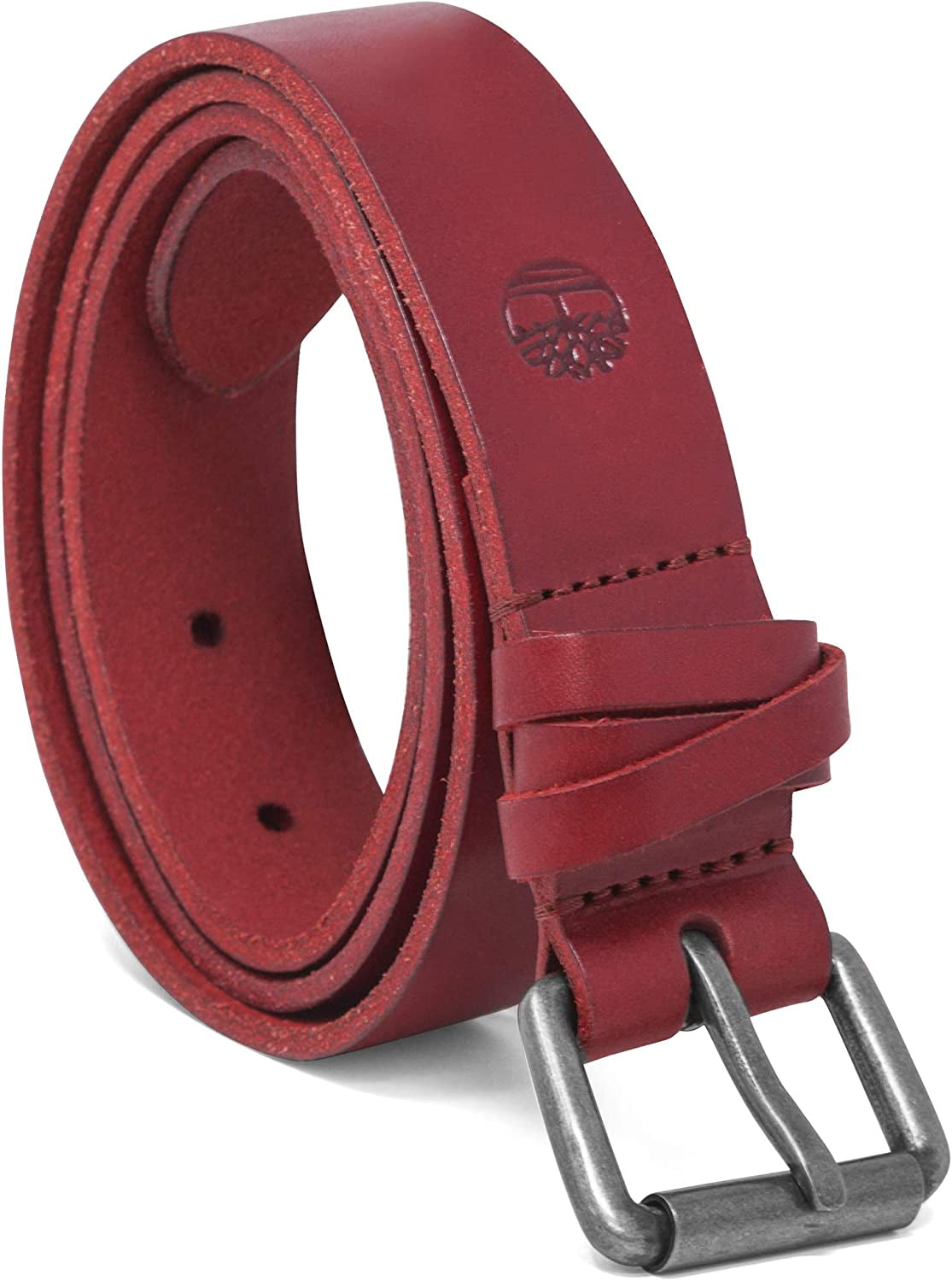 Timberland Women'S Casual Leather Belt for Jeans Apparel & Accessories > Clothing Accessories > Belts Timberland Cherry (Criss Cross) Small (28-32)