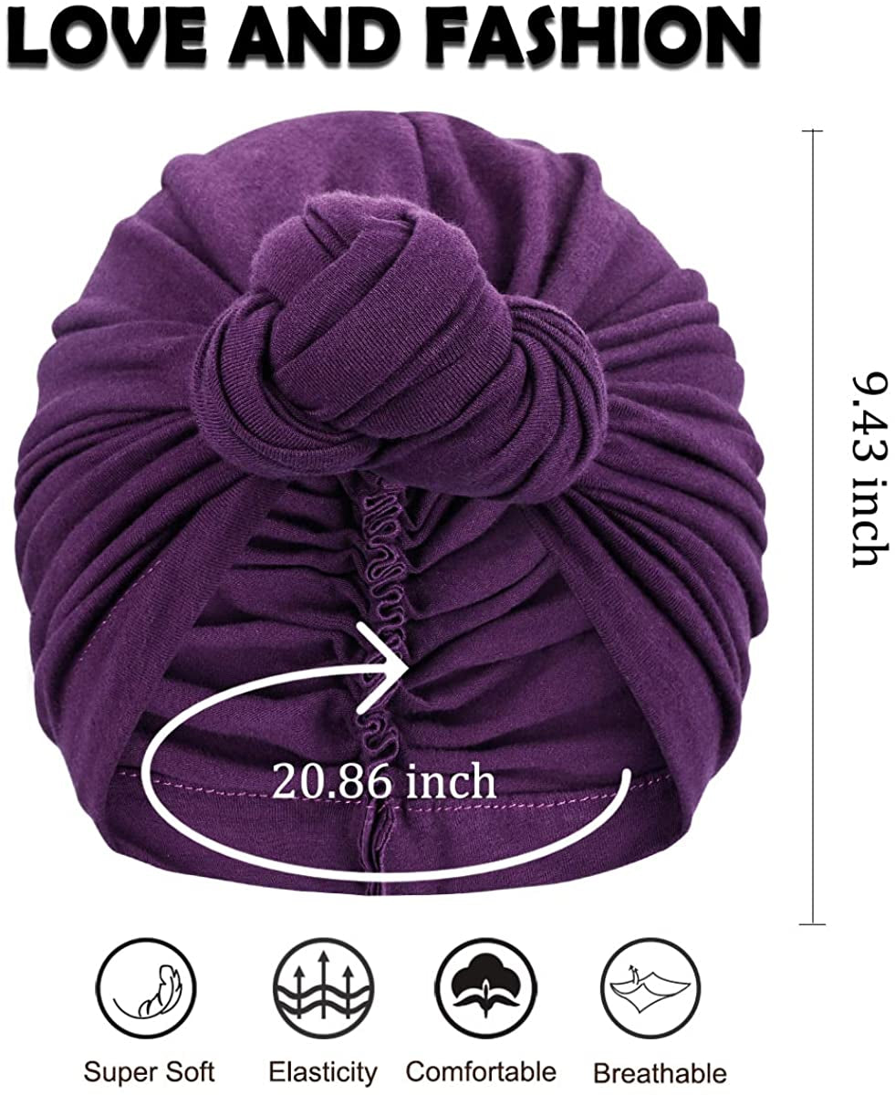 DANMY Women'S Beanie Turban Hats, Indian Hats Headscarves, Beanie Hats for Women,Turban for Women Apparel & Accessories > Clothing Accessories > Headwear DANMY