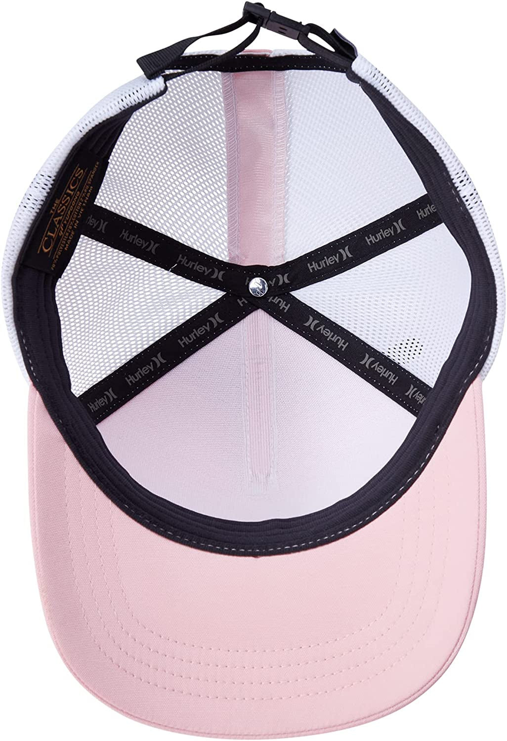 Hurley Women'S Curved Baseball Cap with Snap-Back Closure Apparel & Accessories > Clothing Accessories > Hats Hurley
