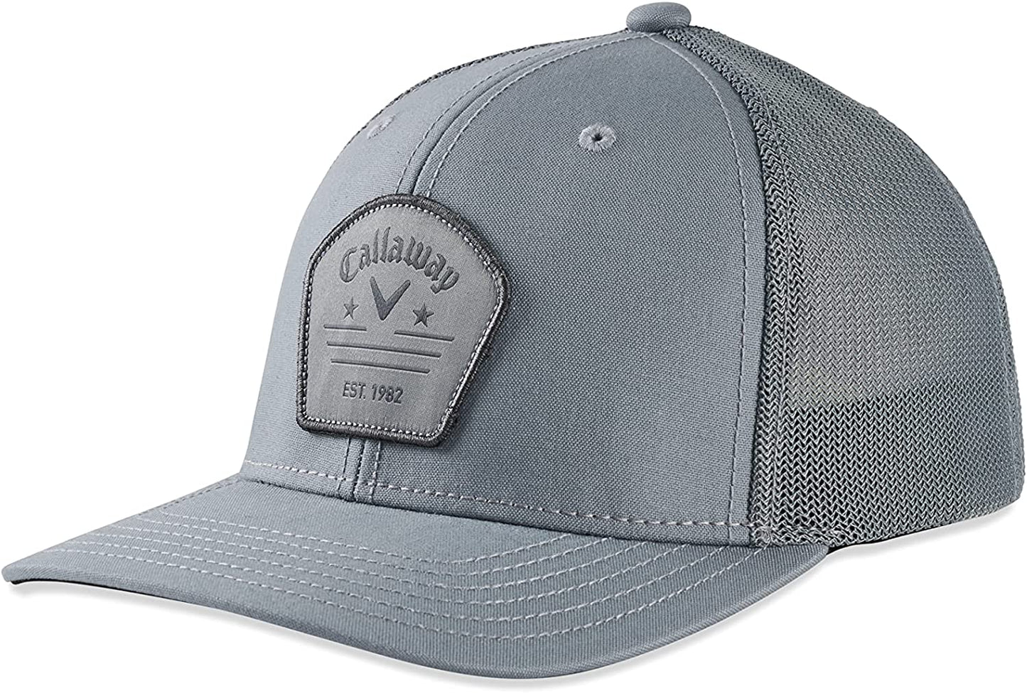 Callaway Golf 2022 Trucker Adjustable Hat Apparel & Accessories > Clothing Accessories > Hats Callaway Gray One Size