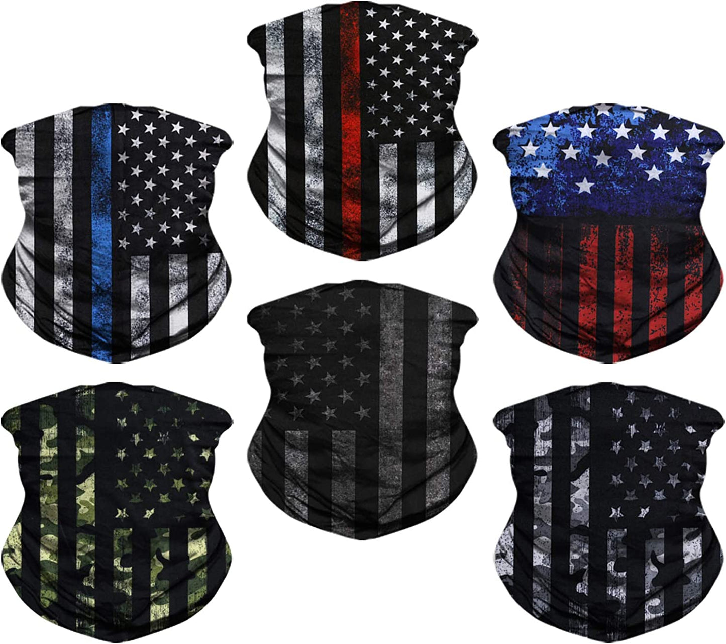 Headwear, Head Wrap, Neck Gaiter, Headband, Fishing Mask, Magic Scarf Face Bandana Mask Neck Tube Balaclava for Sport Apparel & Accessories > Clothing Accessories > Headwear NEXTOUR A-dark Flag