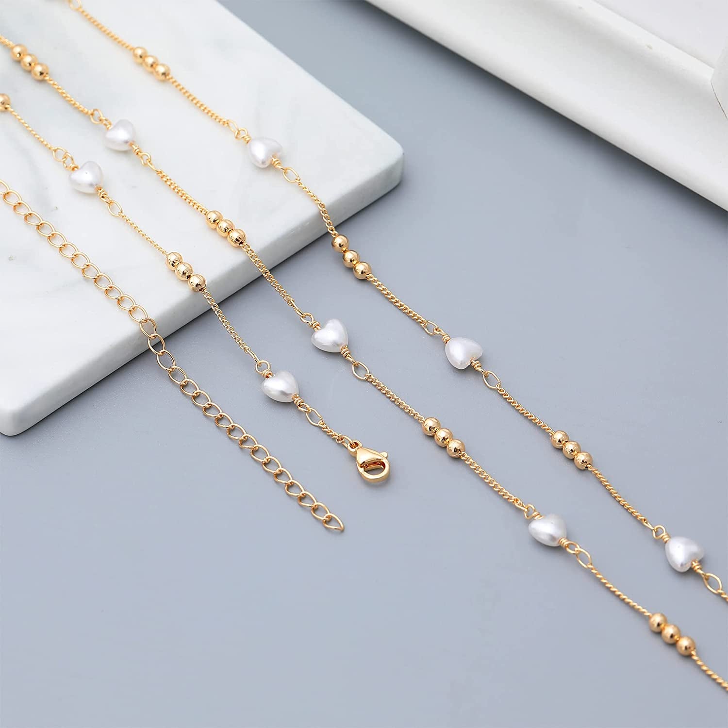 TOBENY 27.5/33.5/40 Inches Waist Belly Chains for the Waist for Women 14K Gold Plated Belly Chains for Women plus Size Body Chain for Women Teens Apparel & Accessories > Jewelry > Body Jewelry TOBENY