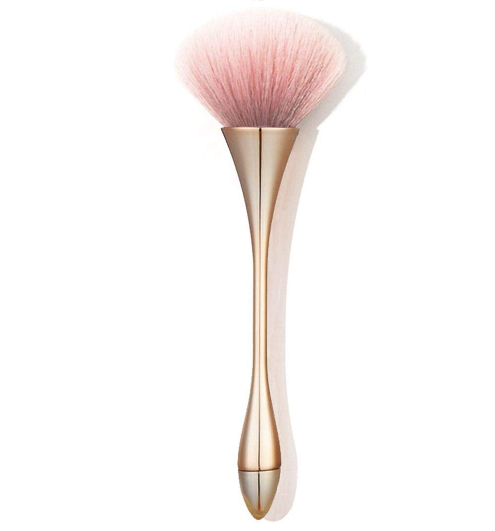 Nail Art Brush, NUOMAN Soft Nail Art Dust Remover Brush Long Handle Manicure Nail Art Tools for Acrylic or Makeup Powder Blush Brushes (Rose Gold) Health & Beauty > Personal Care > Cosmetics > Cosmetic Tools > Nail Tools NUOMAN Gold