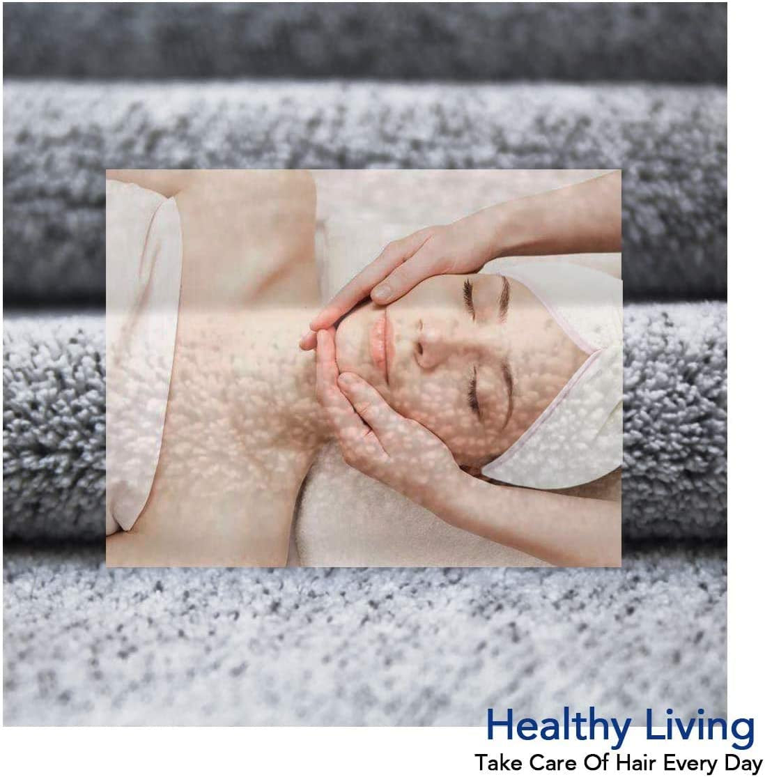 Ultra-Fine Microfiber Hair Drying Towels Thicken Cap with Button - Hair Towel Original Magic Instant Hair Dry Wrap for Women Super Absorbent Quick-Drying Hair Care Cap, 2 Pack 25.6 X 10.2In(2 Grey) Health & Beauty > Personal Care > Hair Care pocova