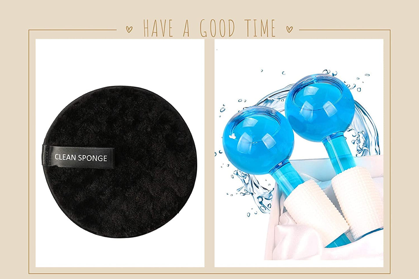 CIBLUTY ICE GLOBES for FACIAL, 2 PCS Facial Globes for Massage Tool, Facial Roller Cold Skin Massagers, Tighten Skin, Reduce Puffiness and Dark Circles, Enhance Circulation Health & Beauty > Personal Care > Cosmetics > Cosmetic Tools > Skin Care Tools CIBLUTY