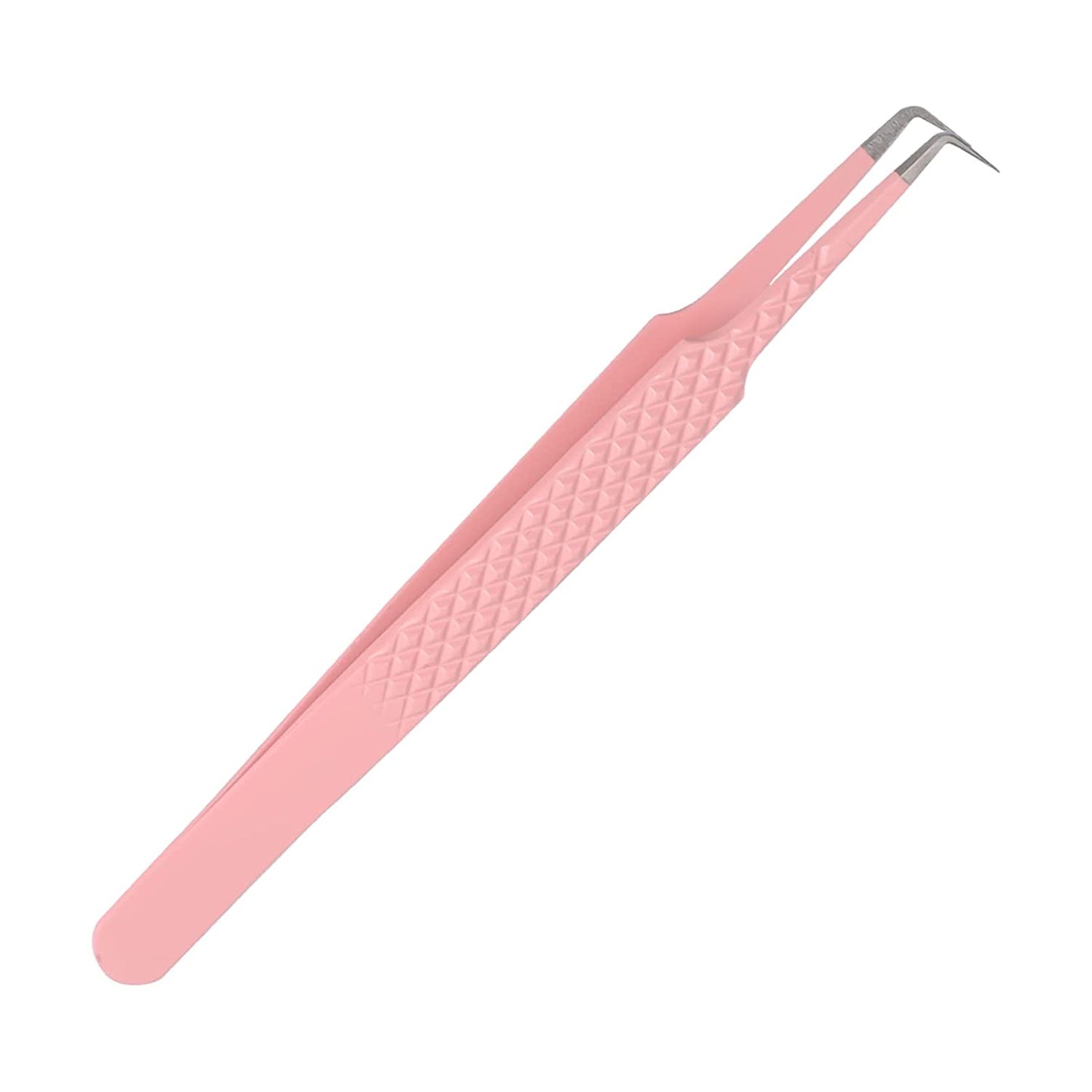 Eyelash Extension Supplies Acrylic Lashes-Holder Pad Eye Individual Lashes Makeup Tools Palette 1Pcs Lash Extension Glue Pallet Holder Card Professional Salon Use by GEMERRY Health & Beauty > Personal Care > Cosmetics > Cosmetic Tools > Makeup Tools GEMERRY pink 90° tweezer