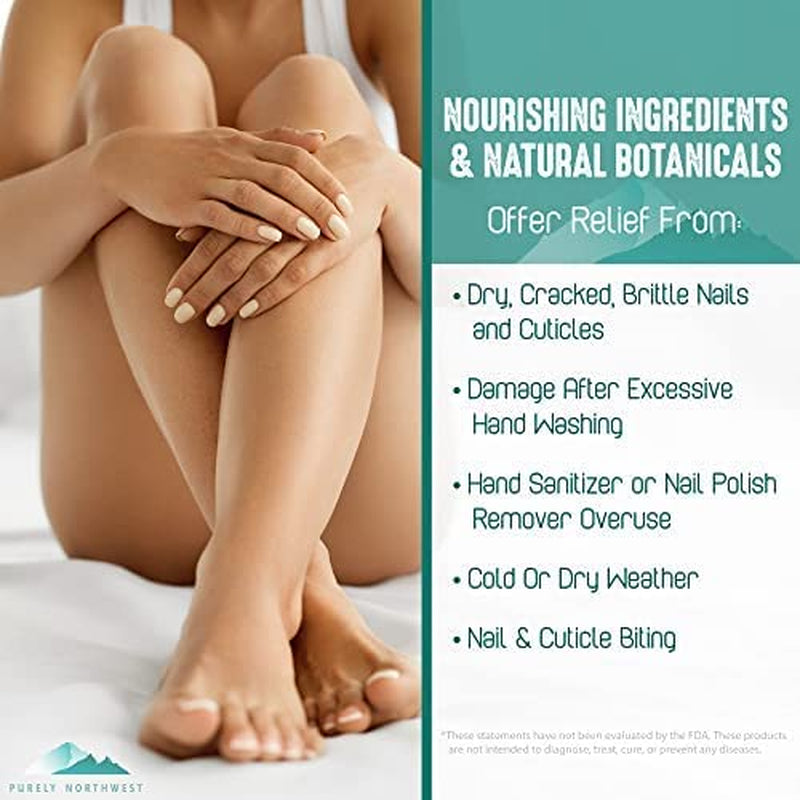 Purely Northwest-Tea Tree Oil Foot Soak & Nail Repair Oil Set- for Damaged Nails, Athletes Foot, Smelly Feet and Foot Callus - Made in the USA Health & Beauty > Personal Care > Foot Care Purely Northwest
