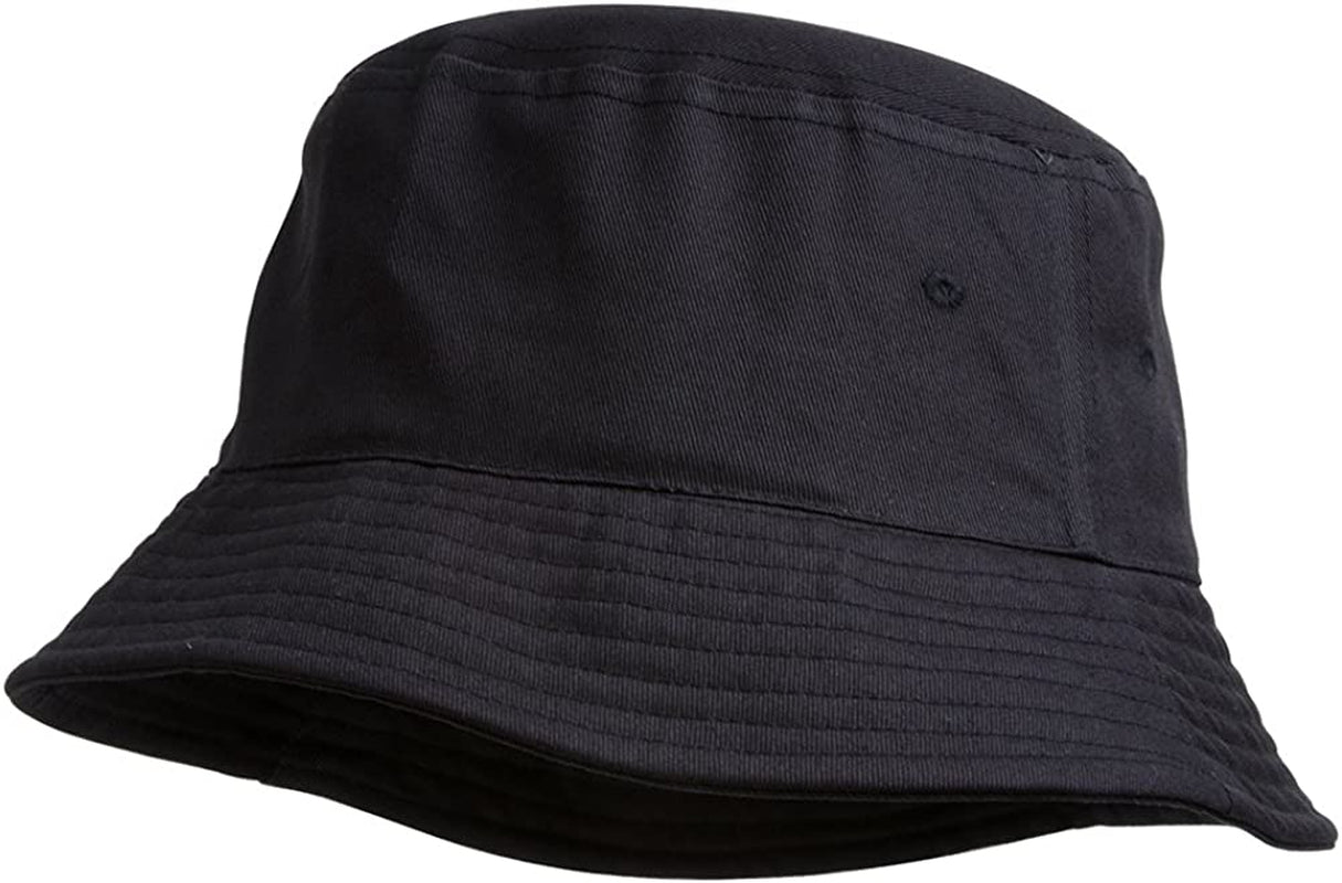 Topheadwear Blank Cotton Bucket Hat Apparel & Accessories > Clothing Accessories > Headwear TOP HEADWEAR Navy Small-Medium
