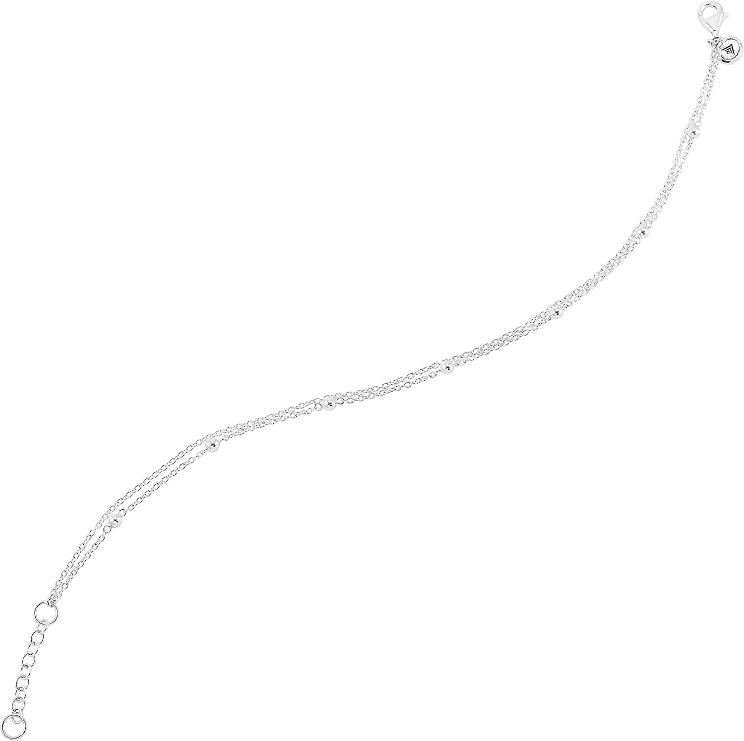 Silpada .925 Sterling Silver Anklet, Ankle Bracelet for Women, Jewelry Gift Idea, Bohemian Chic', 9" + 1" Apparel & Accessories > Jewelry > Anklets Richline Group