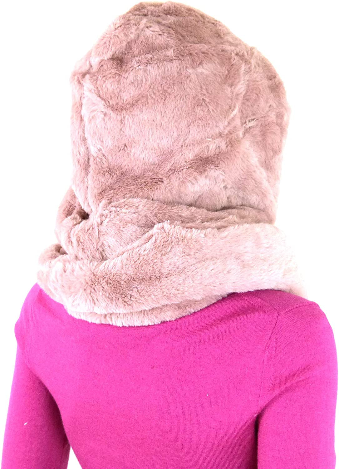 Fashion 21 Women'S Soft Faux Fur Infinity Scarf & Infinity Hood Scarf Head Scarf Wrap (2 Styles) Apparel & Accessories > Clothing Accessories > Scarves & Shawls Fashion 21