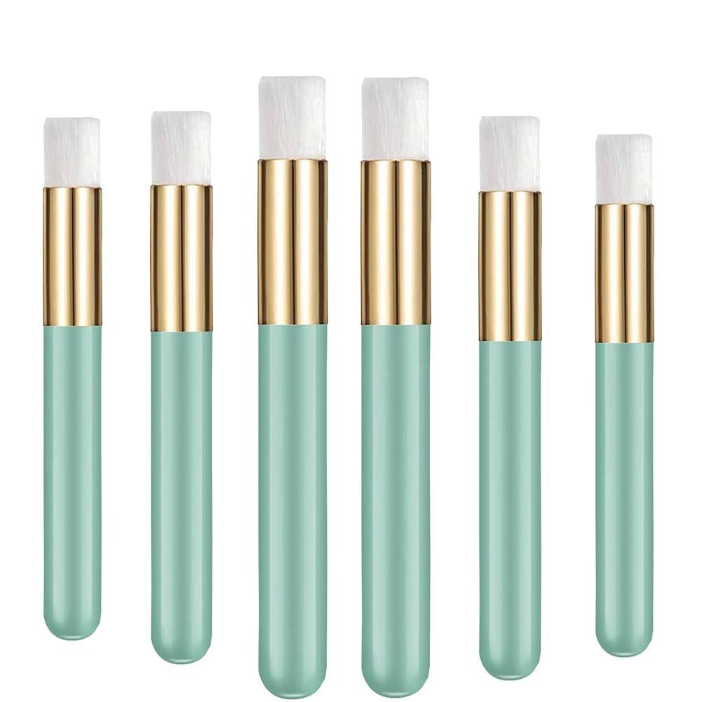 Eyelash Cleaning Brush 6 Pcs Lash Extension Cleanser Shampoo Soft Makeup Brushes for Blackhead Remover Tool Nose Washing Mascara Brushes Wands,Black Silver Health & Beauty > Personal Care > Cosmetics > Cosmetic Tools > Makeup Tools Camille Donahue Green,6 Pcs