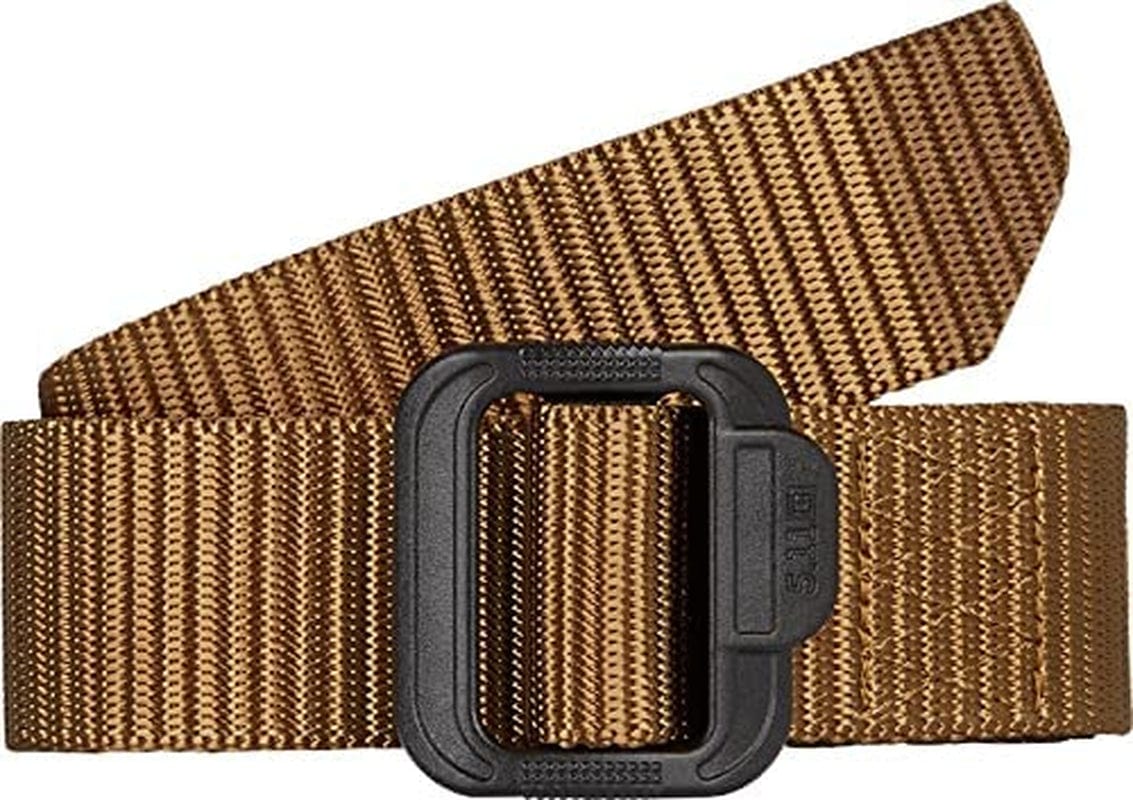 5.11 Tactical 1.75" Double Duty TDU Belt, Style 59567 Apparel & Accessories > Clothing Accessories > Belts 5.11 Coyote Medium