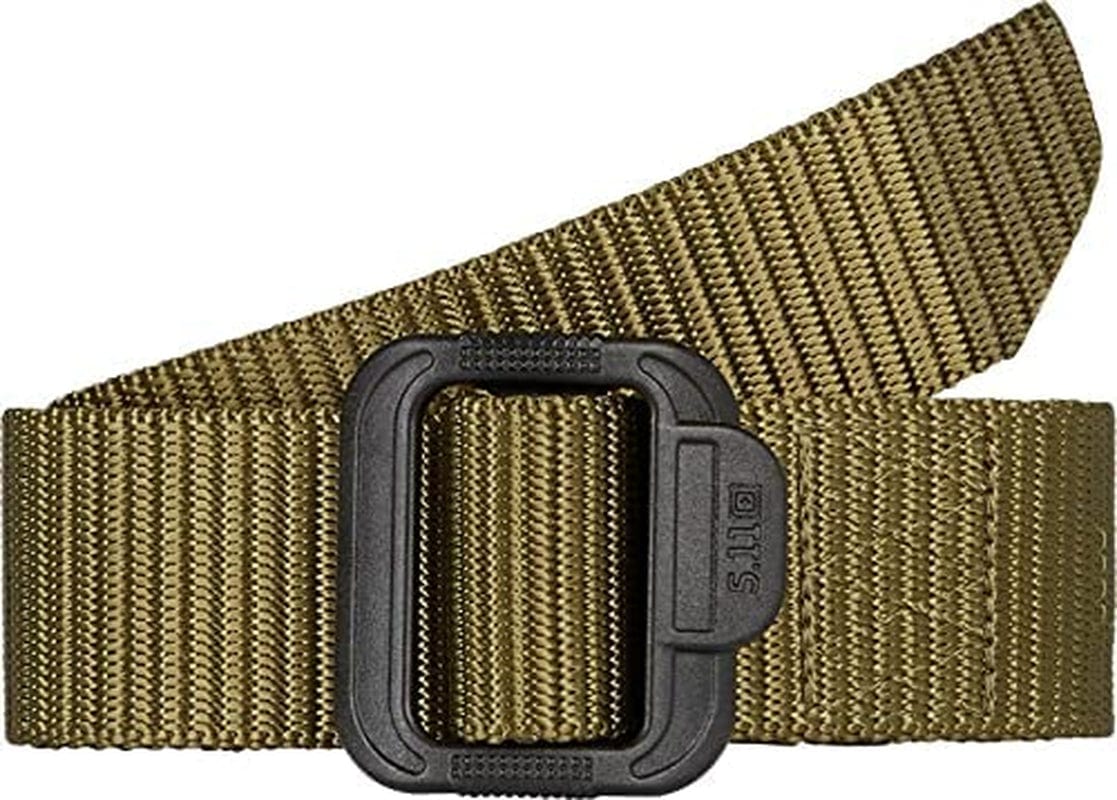 5.11 Tactical 1.75" Double Duty TDU Belt, Style 59567 Apparel & Accessories > Clothing Accessories > Belts 5.11 Tdu Green Small