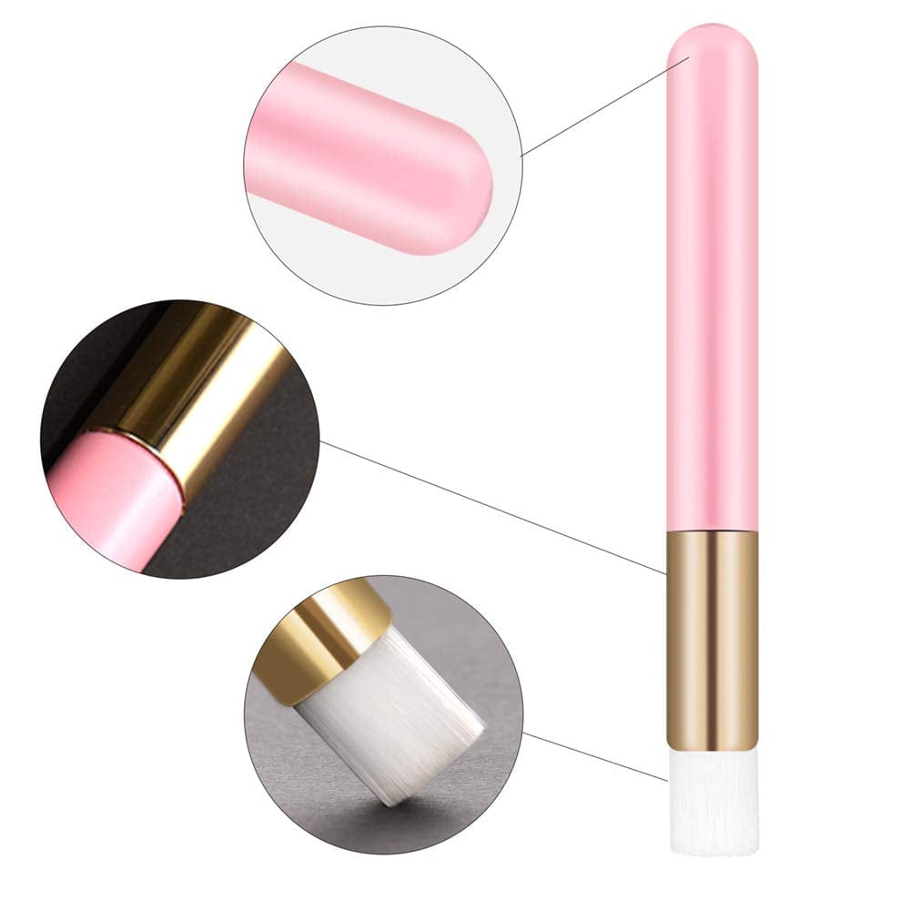 5 Pcs Pink Cosmetic Brushes Peel off Blackhead Brush Remover Tool Nose Cleaning Washing Brush Lash Cleanser Soft Brushes Health & Beauty > Personal Care > Cosmetics > Cosmetic Tools > Makeup Tools LS Keenon