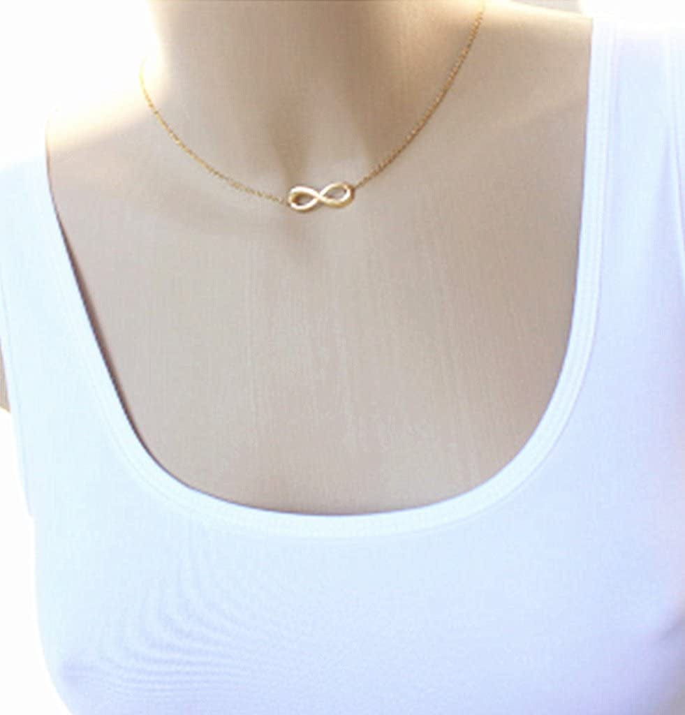 50Pcs Infinity Symbol Connectors Charms Pendants for DIY Bracelet Necklace Jewelry Making Accessories(Golden)