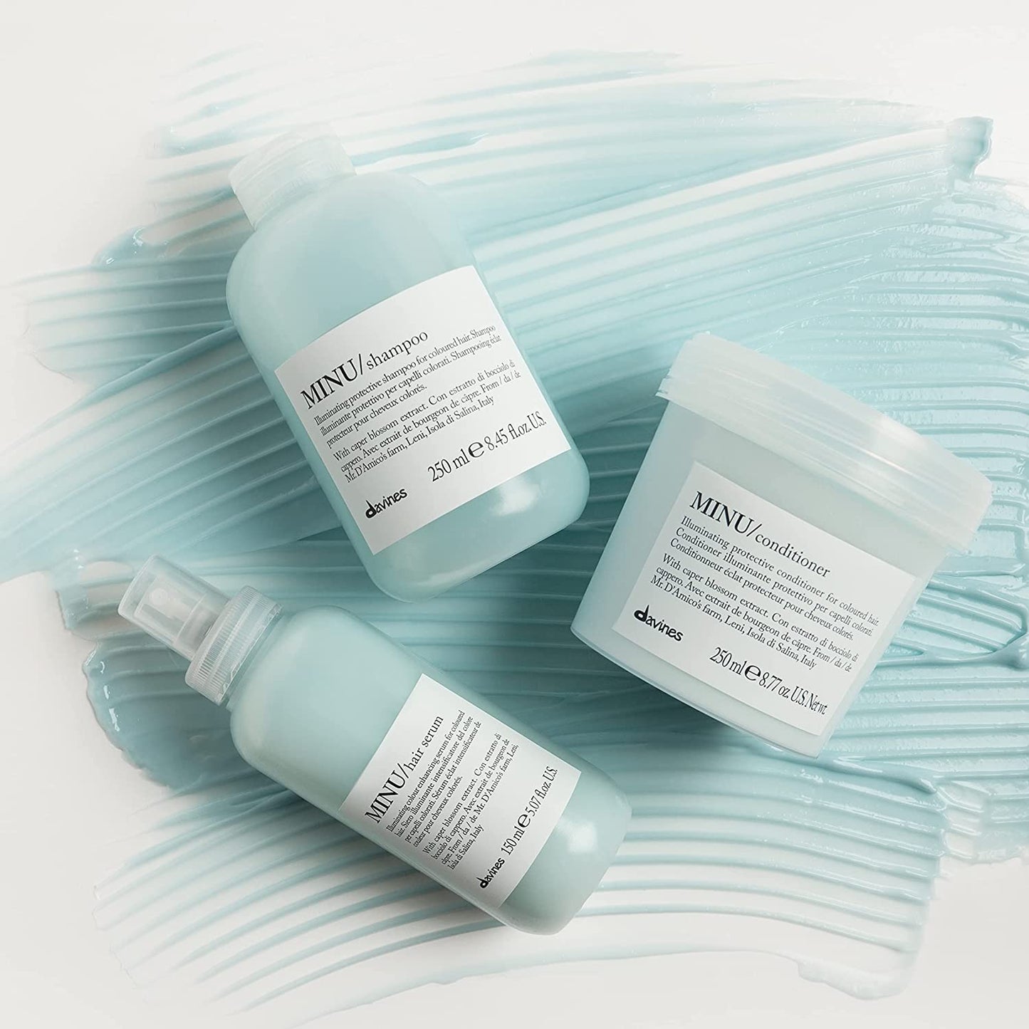Davines Essential Haircare MINU Hair Serum, Leave-In Color Protection for All Hair Types, 150Ml/5.07Oz Health & Beauty > Personal Care > Hair Care Davines