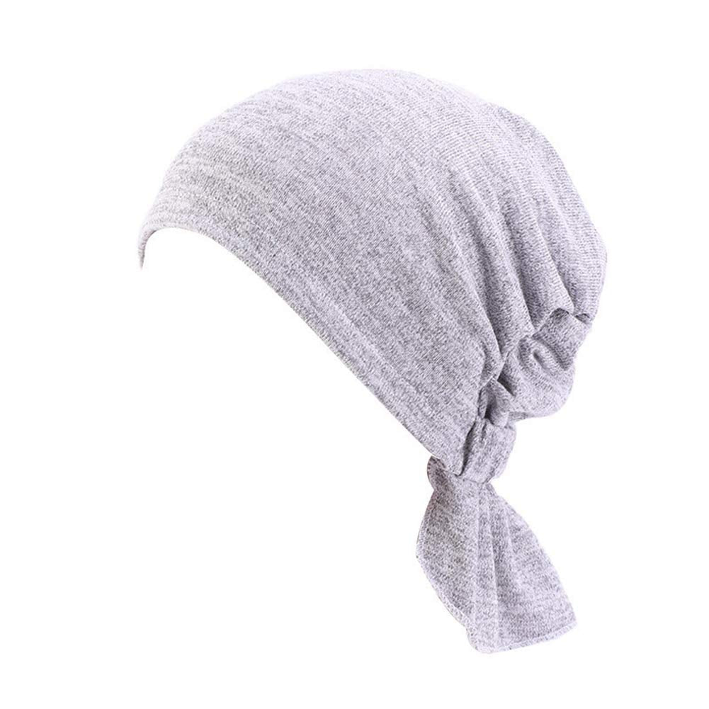 Ci-One Womens 3-Pack Cotton Knit Beanie Sleep Turban Hat Headwear for Cancer J Apparel & Accessories > Clothing Accessories > Headwear Ci-ONE