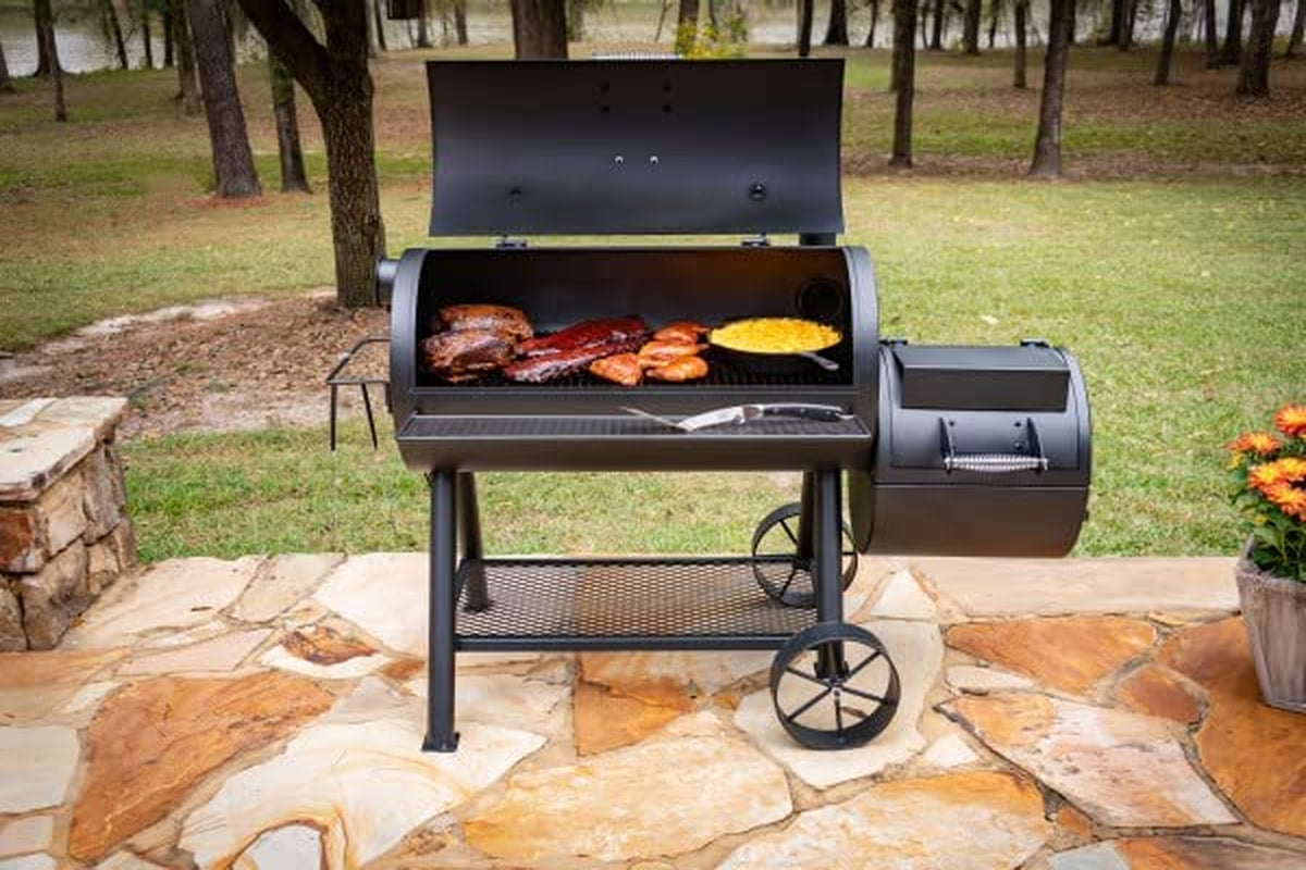 Oklahoma Joe'S Longhorn Reverse Flow Smoker, Black Apparel & Accessories > Jewelry > Body Jewelry Oklahoma Joe's