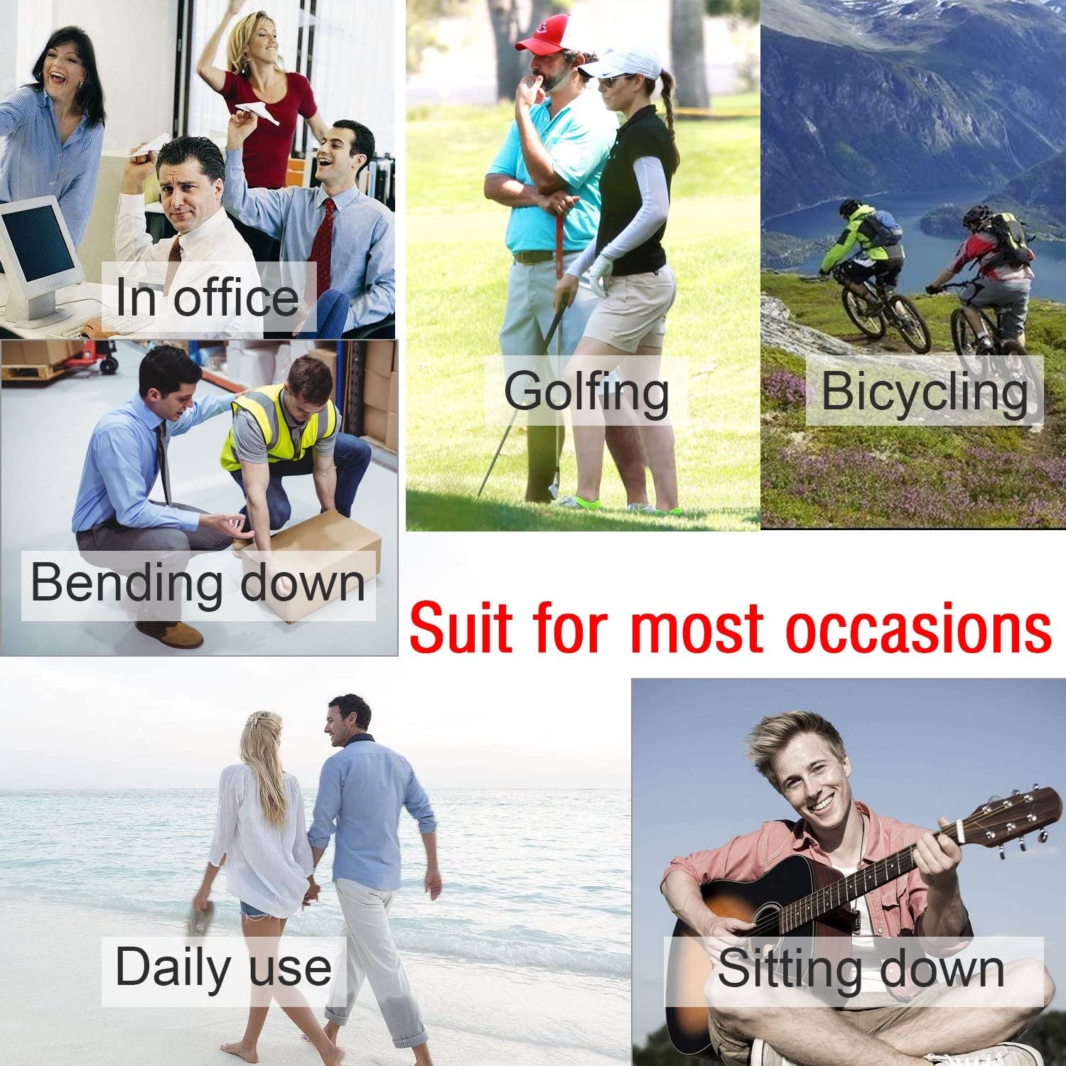 No Buckle Invisible Elastic Stretch Belt for Men/Women Fits Waist 24-50In Father Day Gift Apparel & Accessories > Clothing Accessories > Belts XZQTIVE