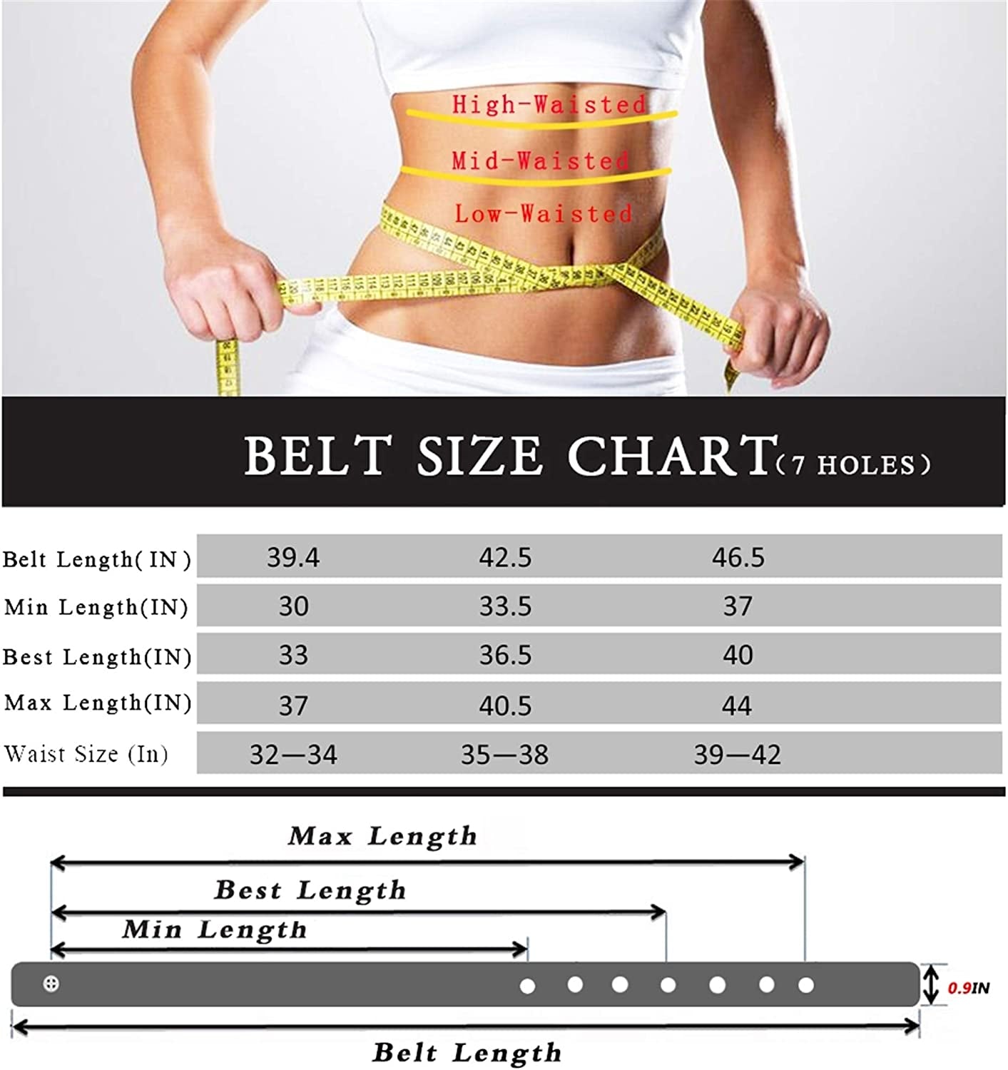 Maikun Womens Belt Skinny Leather Solid Color Pin Buckle Simple Waist for Girls Ladies Apparel & Accessories > Clothing Accessories > Belts maikun