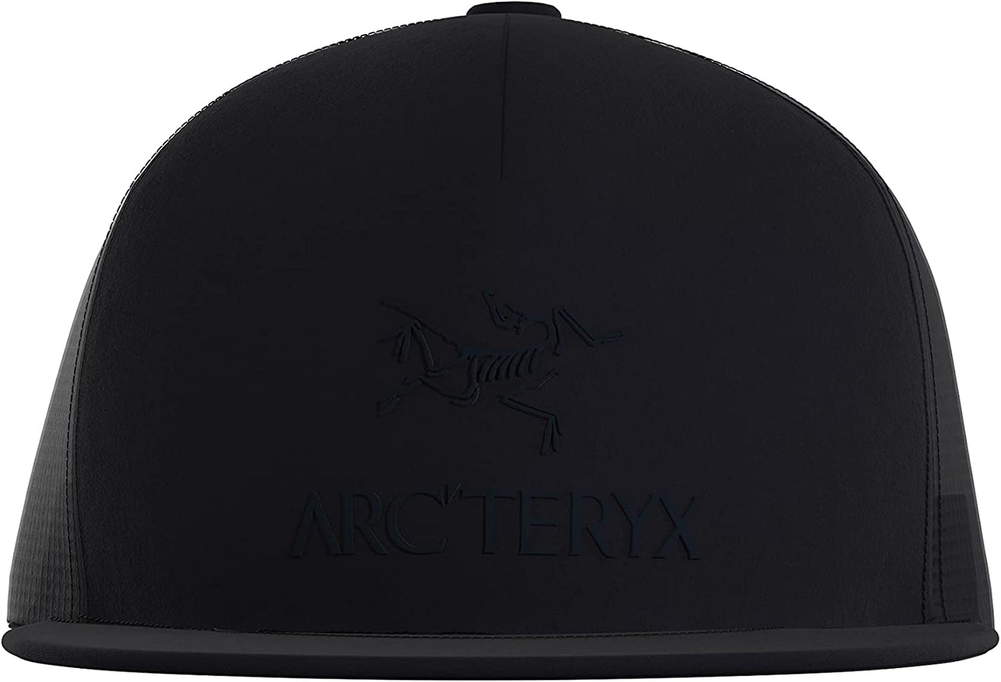 Arc'Teryx Logo Flat Brim Trucker Hat | Flat-Brim Performance Trucker Apparel & Accessories > Clothing Accessories > Hats Arc'teryx
